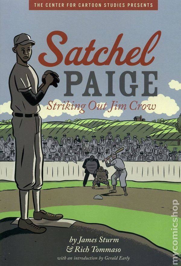 Satchel Paige Striking Out Jim Crow GN 1st Edition #1-1ST FN 2007 Stock Image