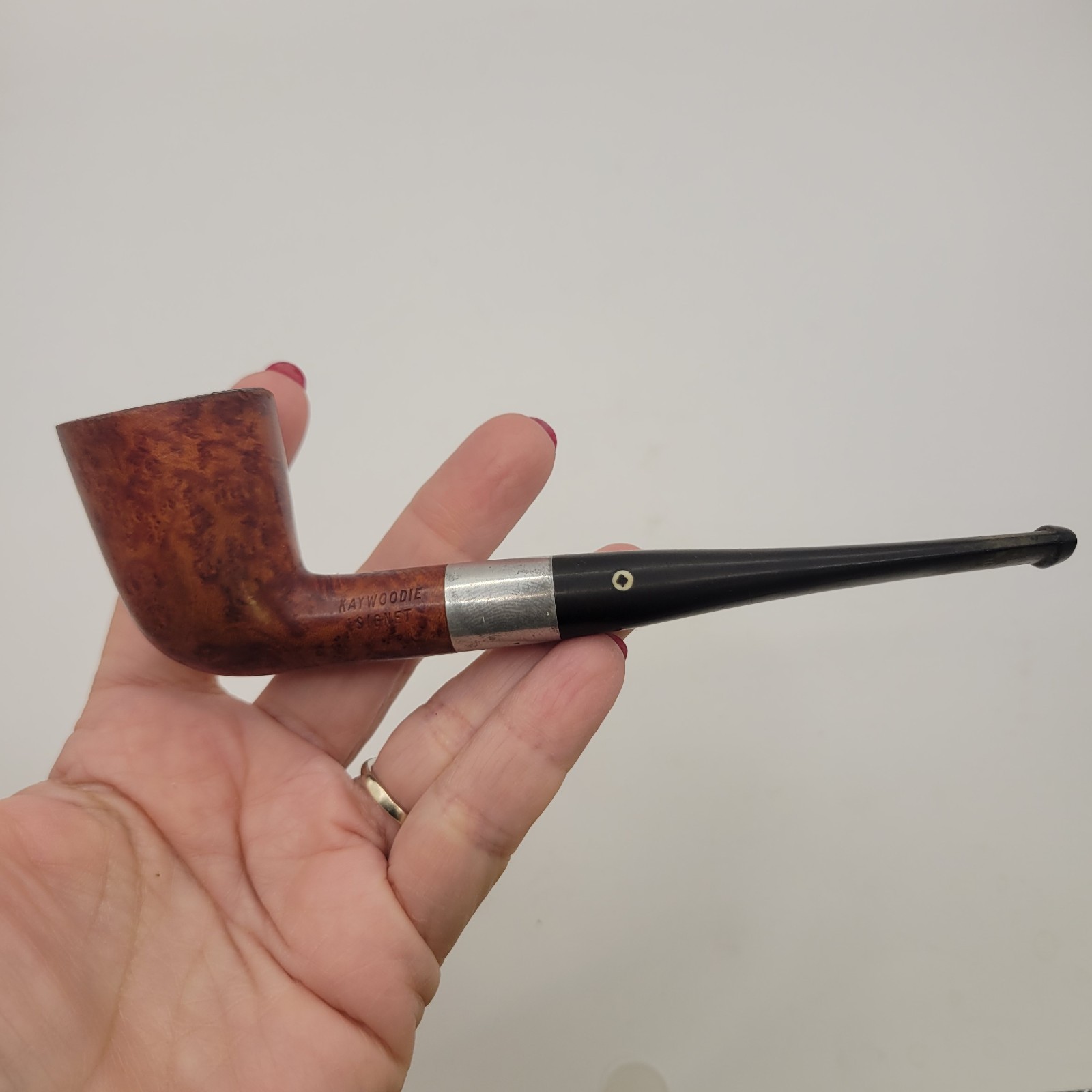 Vintage KAYWOODIE SIGNET Estate Tobacco Smoking Pipe Vintage KAYWOODIE SIGNET Estate Tobacco Smoking Pipe