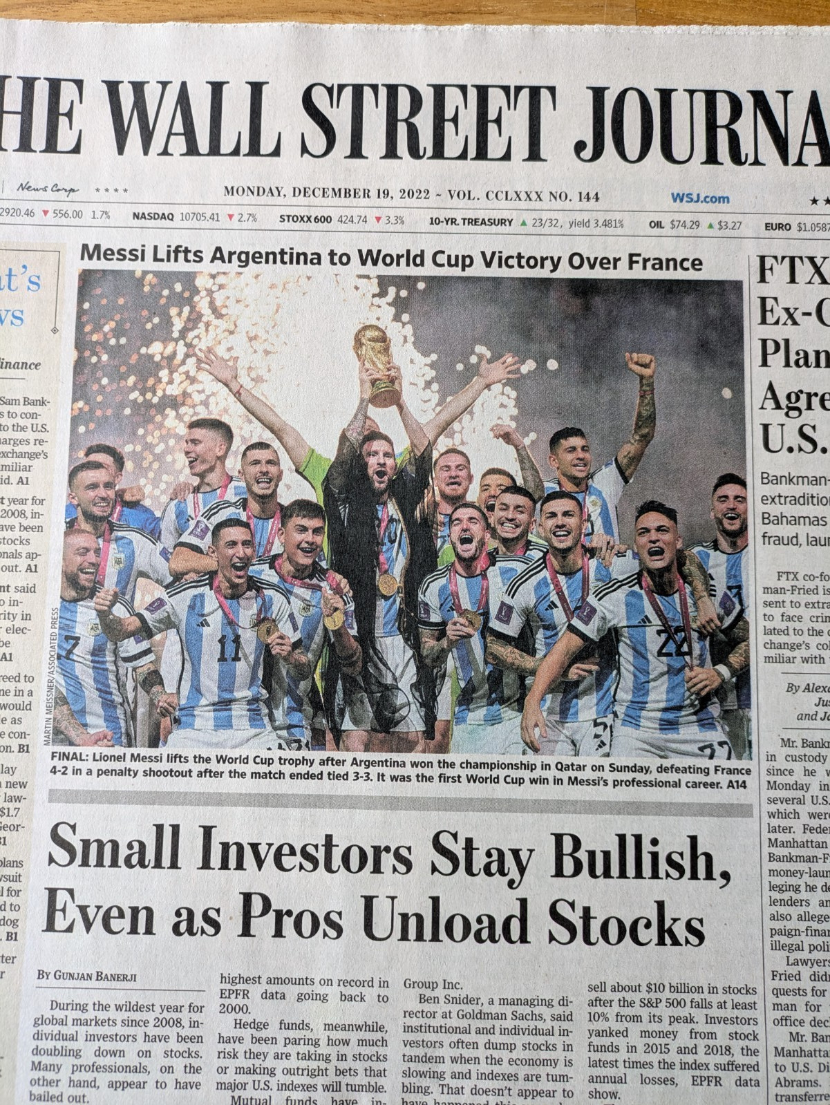 Messi Lifts Argentina To World Cup Victory 2022 - The Wall Street Journal Messi Lifts Argentina To World Cup Victory 2022 - The Wall Street Journal