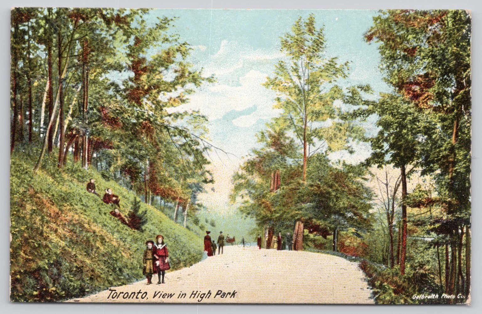 Toronto High Park View Postcard Gebhardt Photo Co. W.J. Gage Undivided Back Toronto High Park View Postcard Gebhardt Photo Co. W.J. Gage Undivided Back