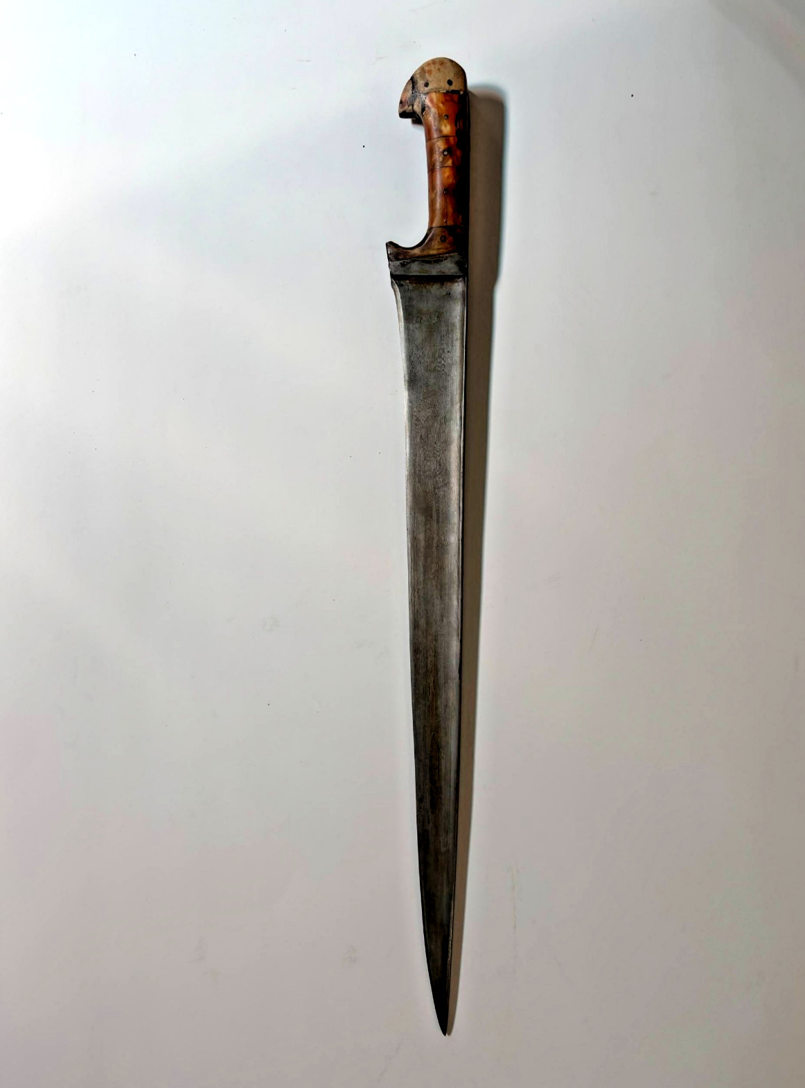 Damascus Ivy Hilt Dagger 1900s Antique Pesh Kabz Authentic Very Rare Collectible