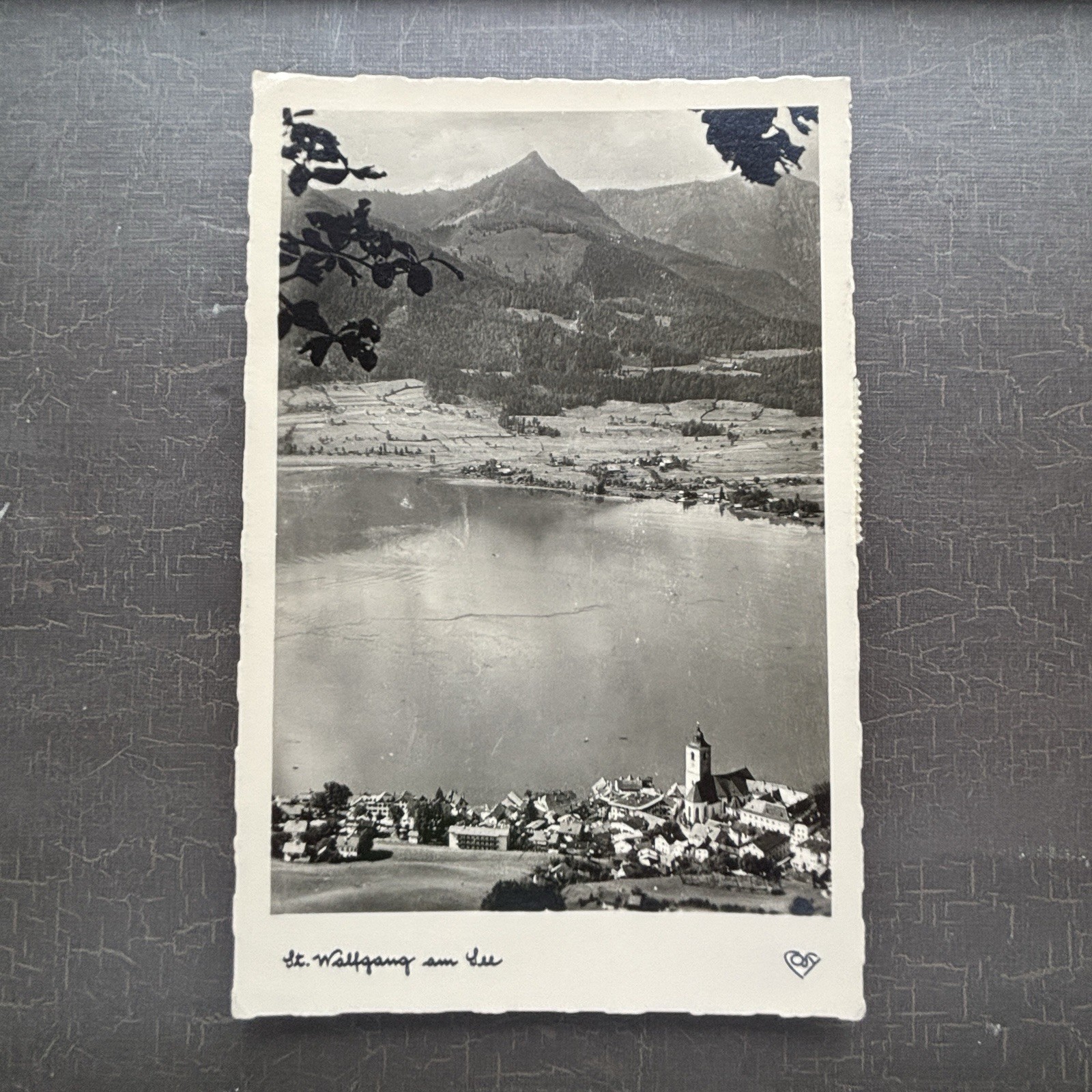 St Wolfgang am See Salzkammergut Upper Austria Alps RPPC POSTCARD posted