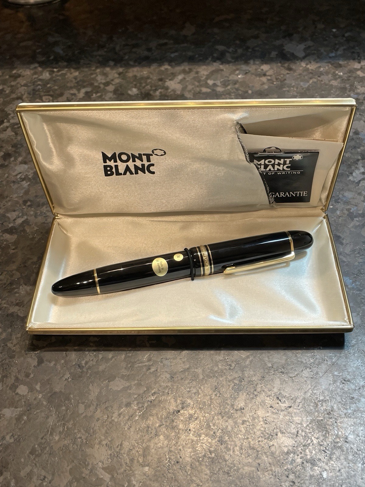 NEW Montblanc Meisterstuck 149 Fountain Pen 14K Nib Made in W-Germany Box Papers NEW Montblanc Meisterstuck 149 Fountain Pen 14K Nib Made in W-Germany Box Papers