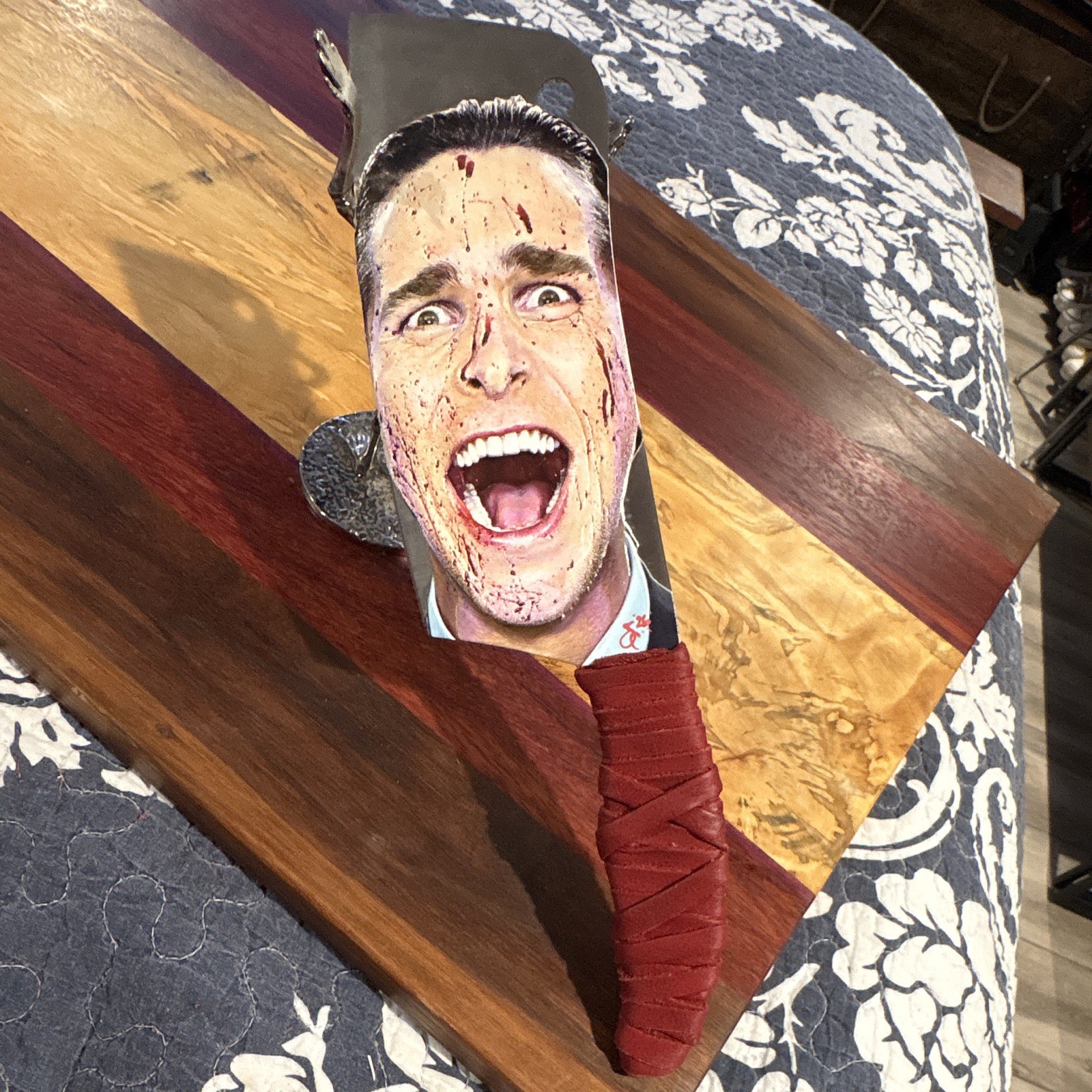 Custom Made, One Of A Kind, American Psycho, Patrick Bateman Cleaver Knife