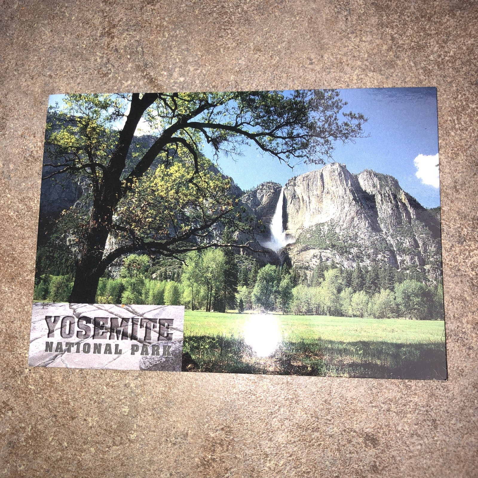 Unused Postcard - Upper Yosemite Falls - Yosemite National Park - California 
