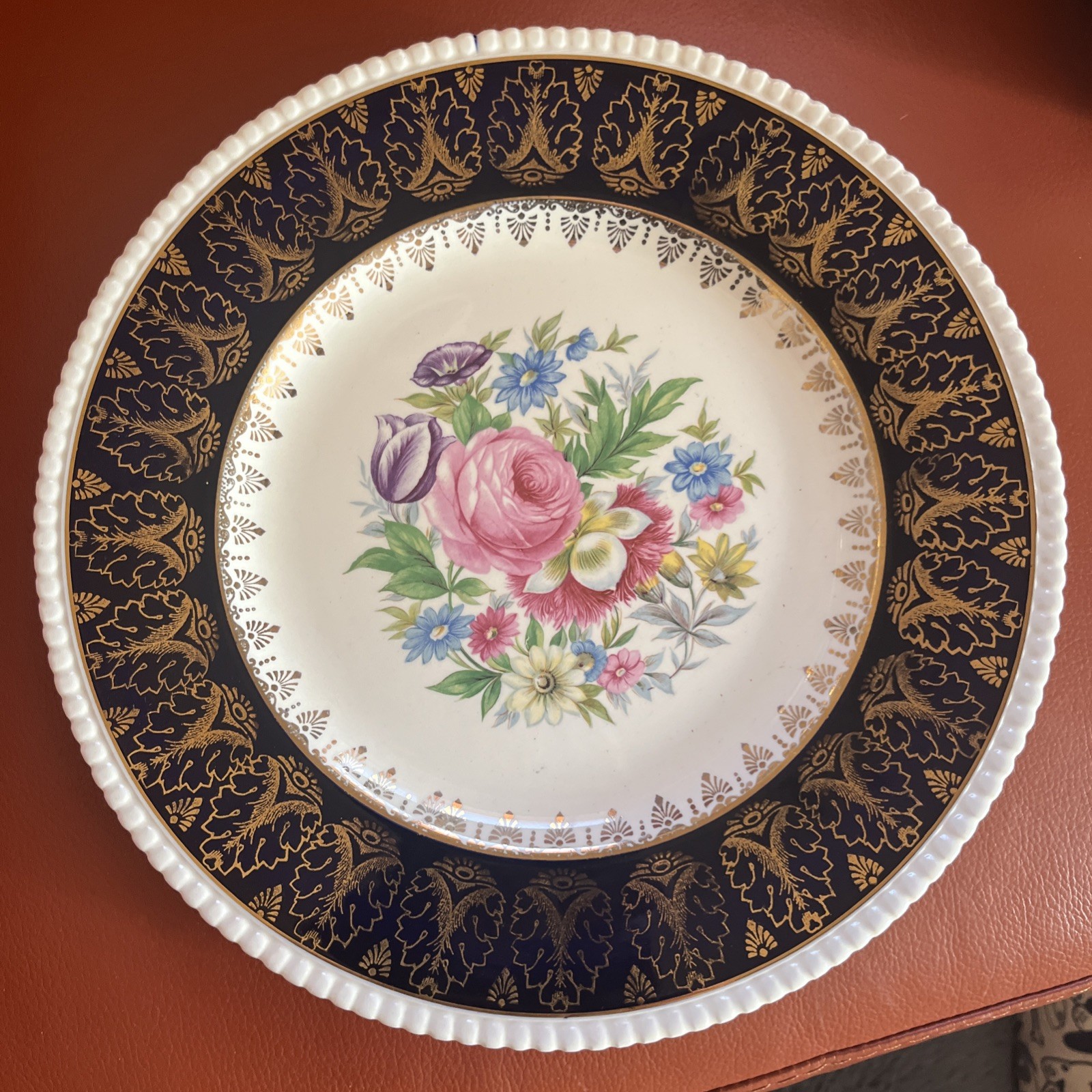 Vintage Simpsons Potters LTD Ambassador Ware England Dinner Plate 10 5/8\