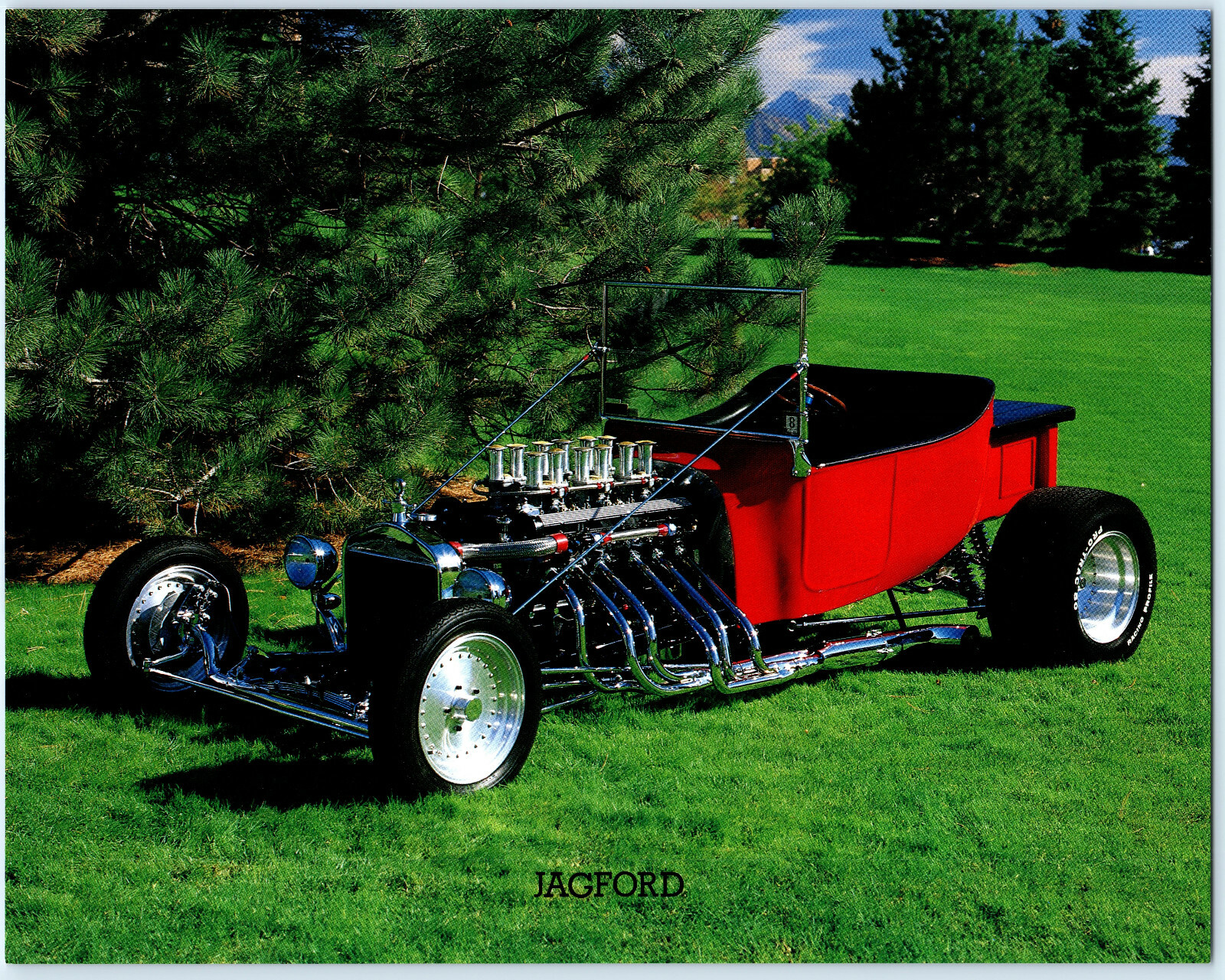 JAGFORD Car Original Vintage Brad Wagner 8x10 JAGFORD Car Original Vintage Brad Wagner 8x10