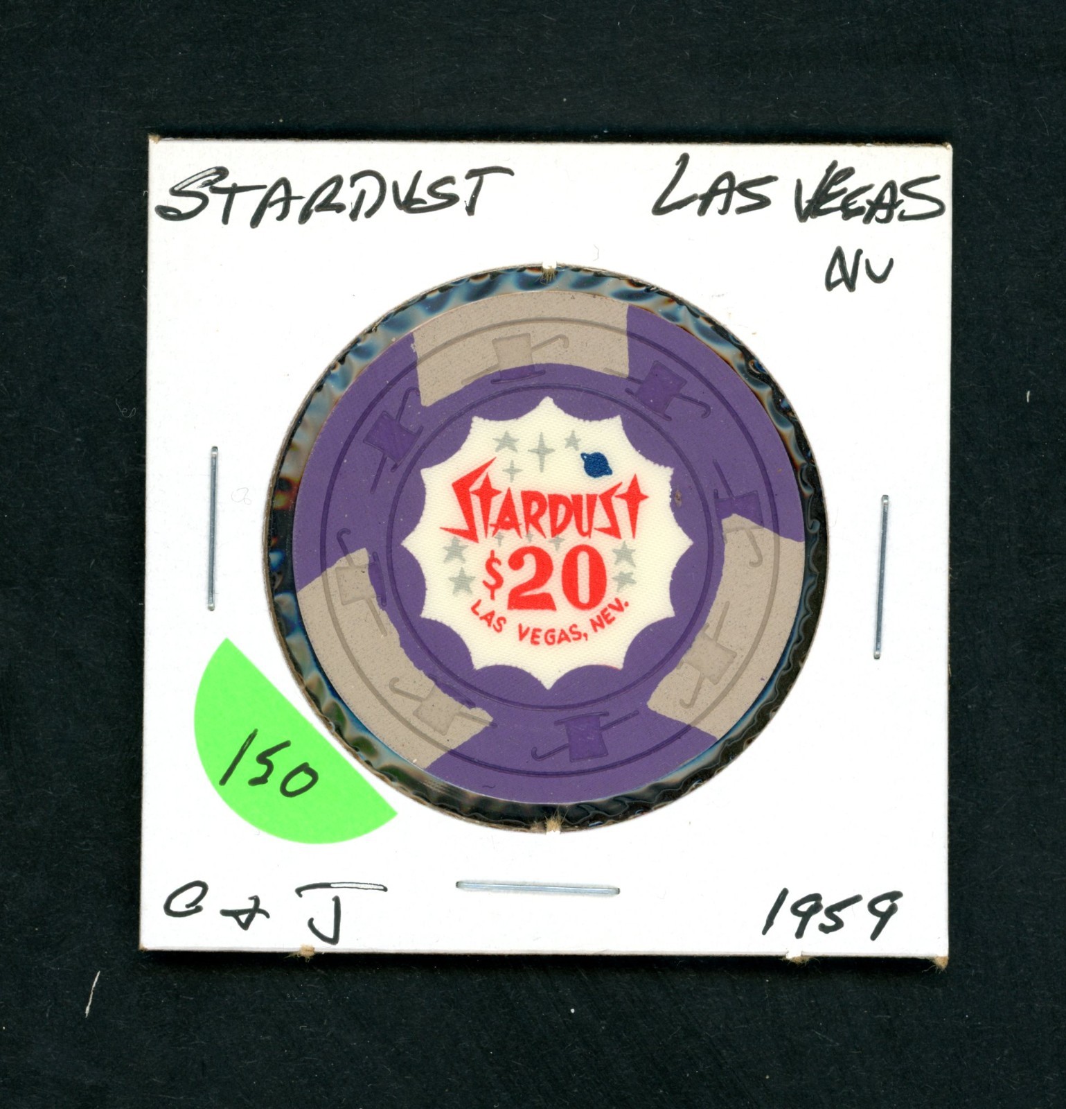 Sharp $20 Stardust Casino Las Vegas, Nevada Casino Chip Sharp $20 Stardust Casino Las Vegas, Nevada Casino Chip