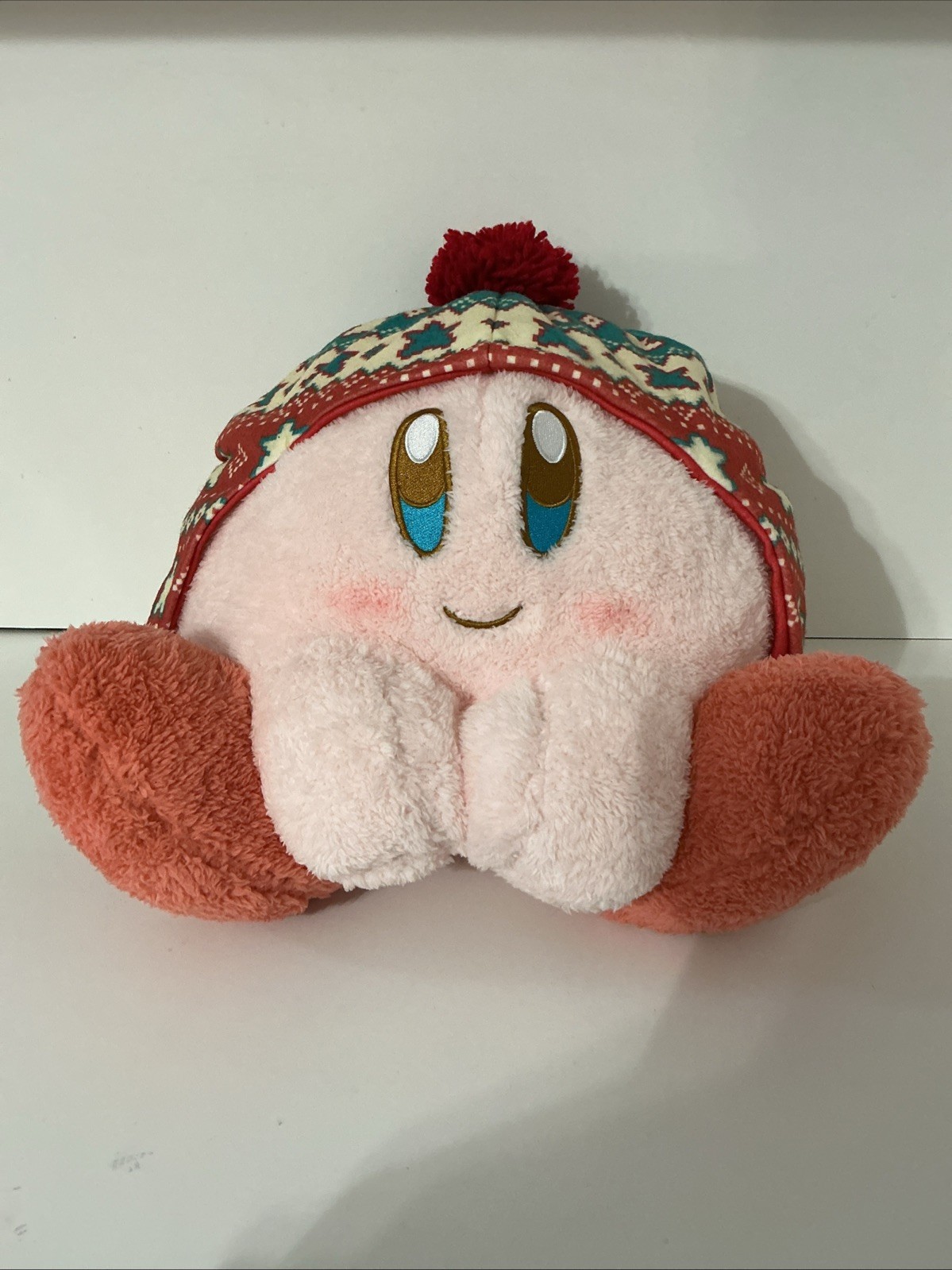 Kirby Plush Doll Winter Hat Ichiban Kuji KIRBY STYLE Used Stuffed Toy Kirby Plush Doll Winter Hat Ichiban Kuji KIRBY STYLE Used Stuffed Toy