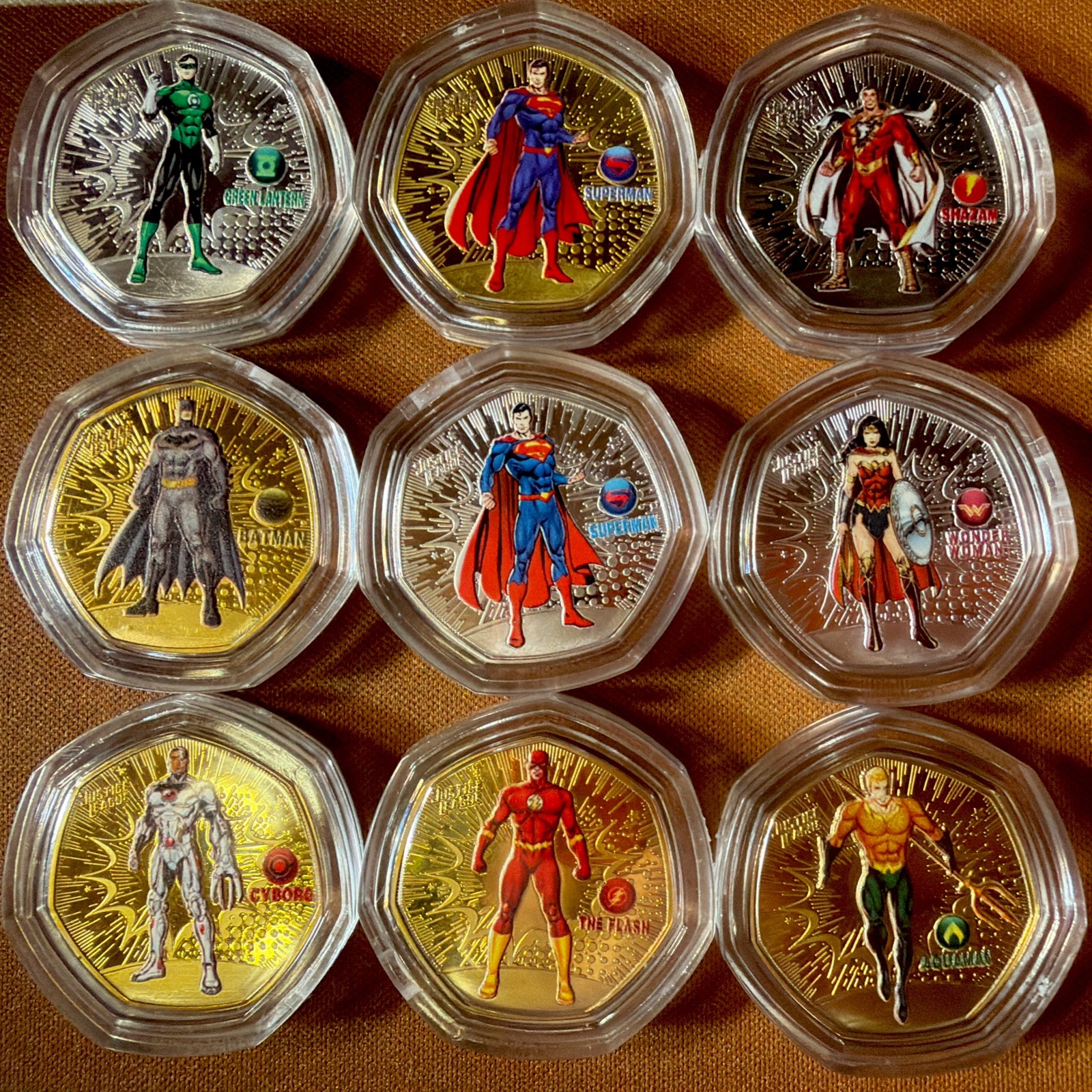Rare DC Comics Justice League Coin Zach Snyder’s directors cut Superman Batman+