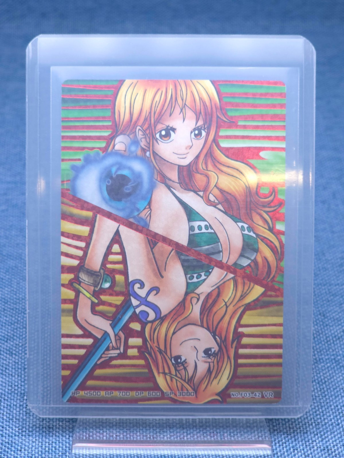 Bandai One Piece AR carddass Formation P03 Card HK Ver VR Nami Cat Burglar Bandai One Piece AR carddass Formation P03 Card HK Ver VR Nami Cat Burglar