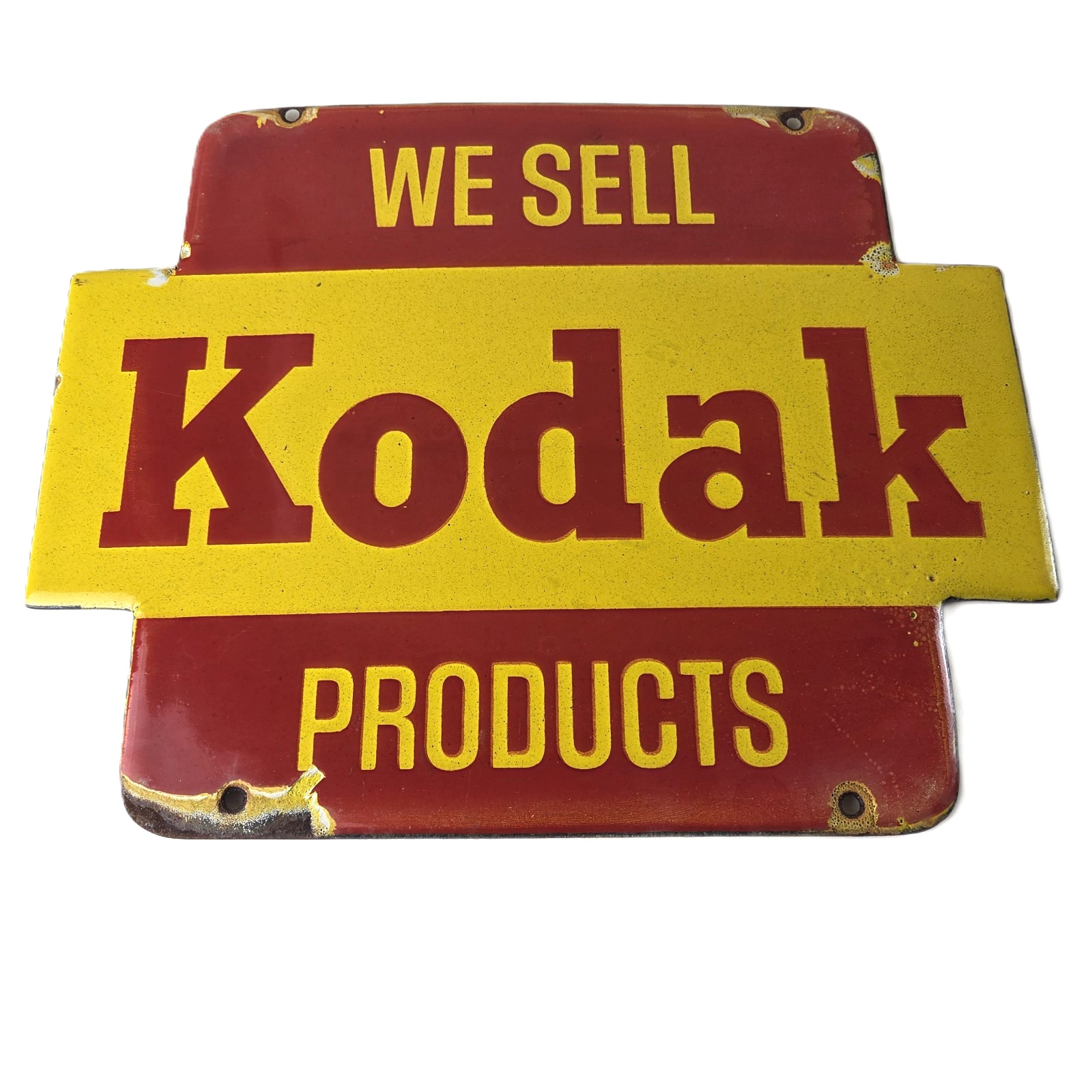 Vintage Kodak Camera Sign - Sales & Photos Film Develop Gas Pump Porcelain Sign Vintage Kodak Camera Sign - Sales & Photos Film Develop Gas Pump Porcelain Sign