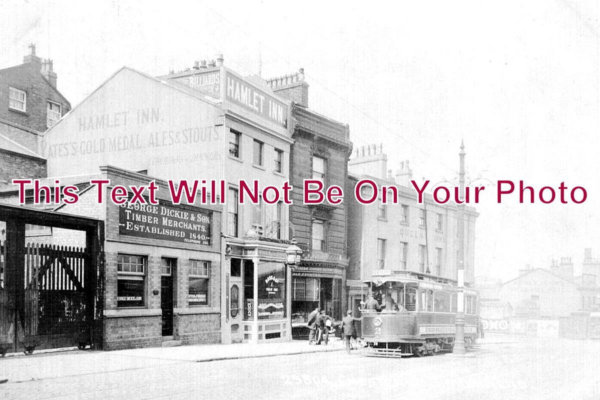 CH 3448 - The Hamlet Inn & Queens Arms Pub, Birkenhead, Cheshire