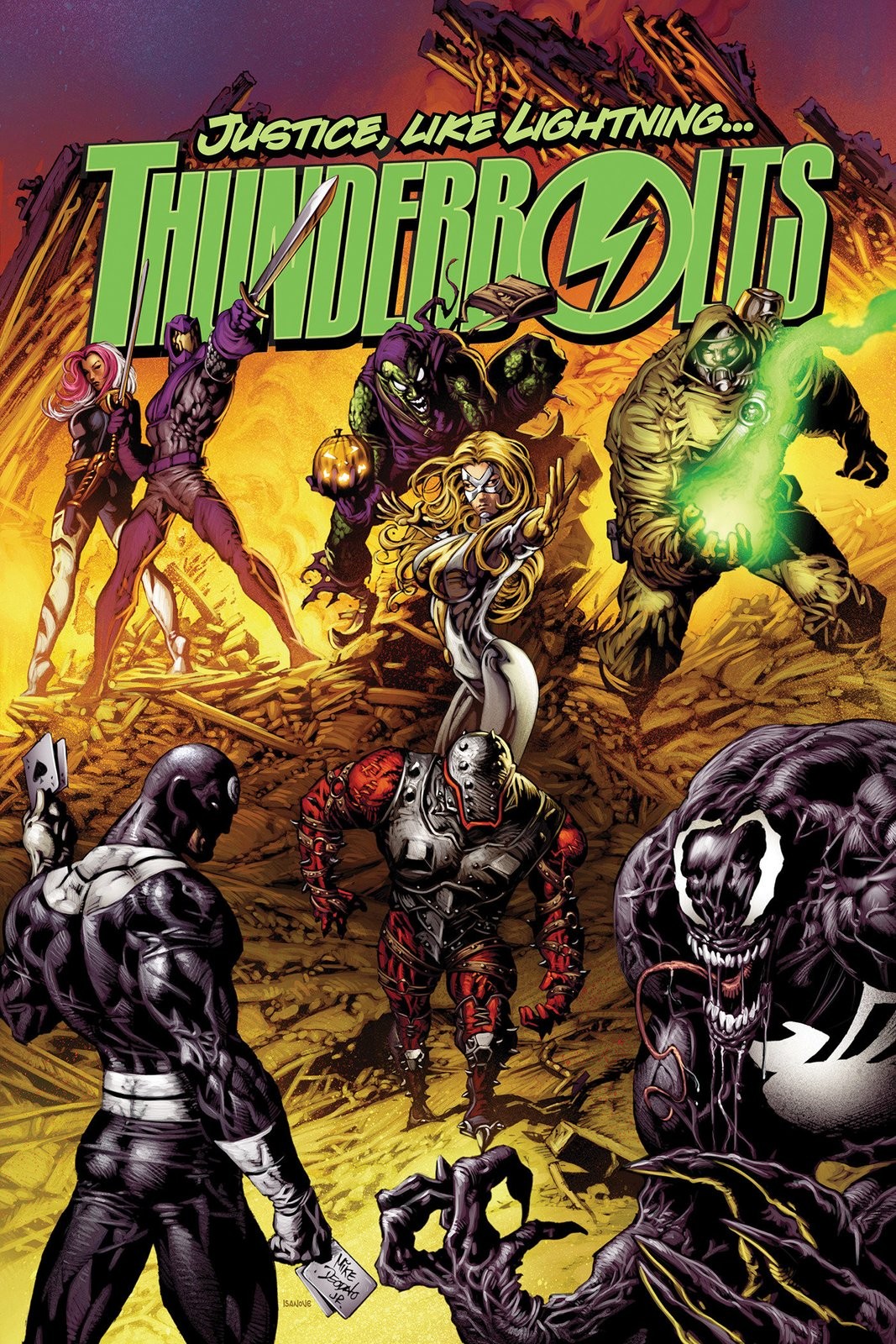 Thunderbolts: Dark Reign Omnibus Mike Deodato Jr. Cover [DM Only], Marvel, Om...