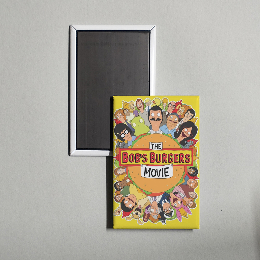 The Bob\'s Burgers Movie Mini Movie Poster Fridge Locker Magnet
