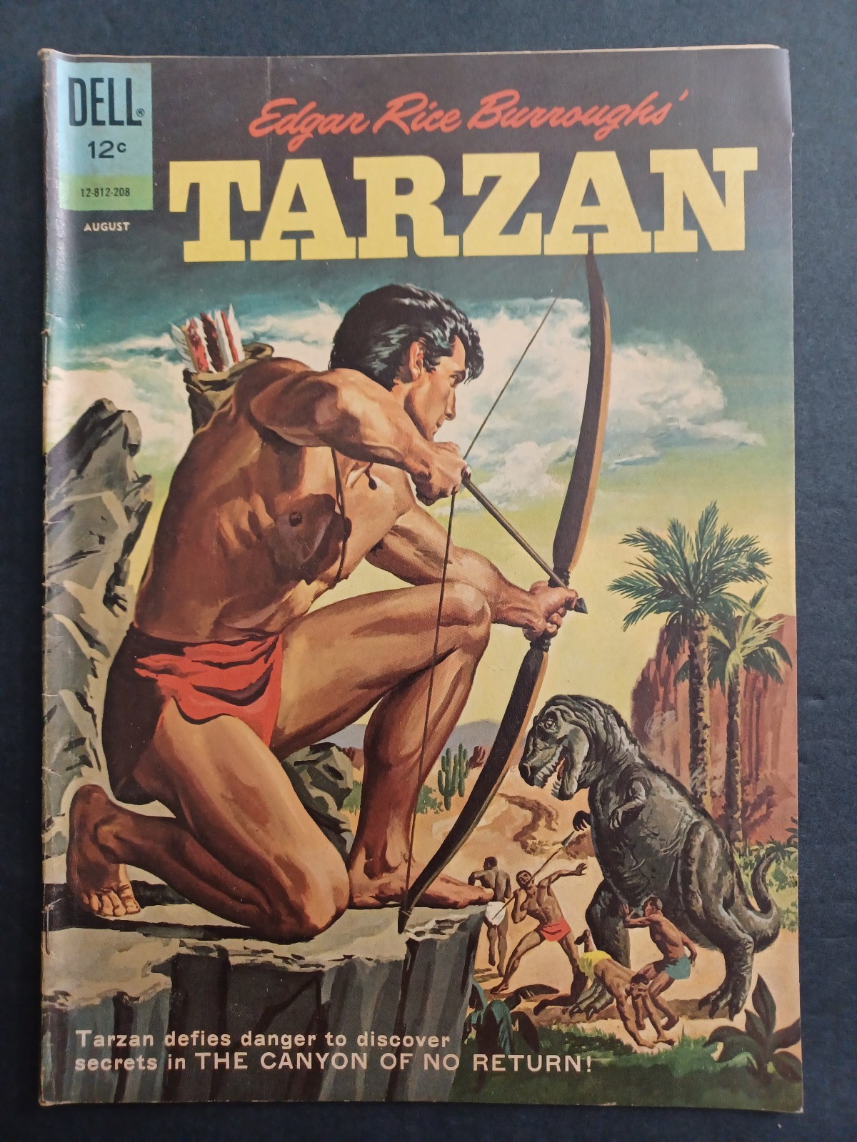 Tarzan #131 - Edgar Rice Burroughs - Dell - 1962 - FN