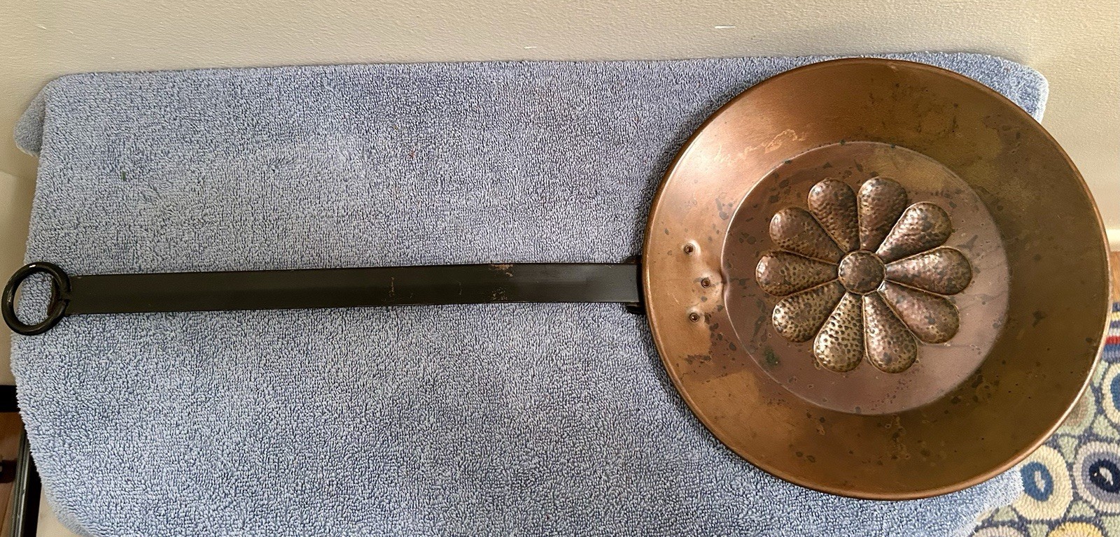 Handcrafted 25-1/4” Long Vintage Copper Dipper Copper & Brass Bonanza #6 Handcrafted 25-1/4” Long Vintage Copper Dipper Copper & Brass Bonanza #6
