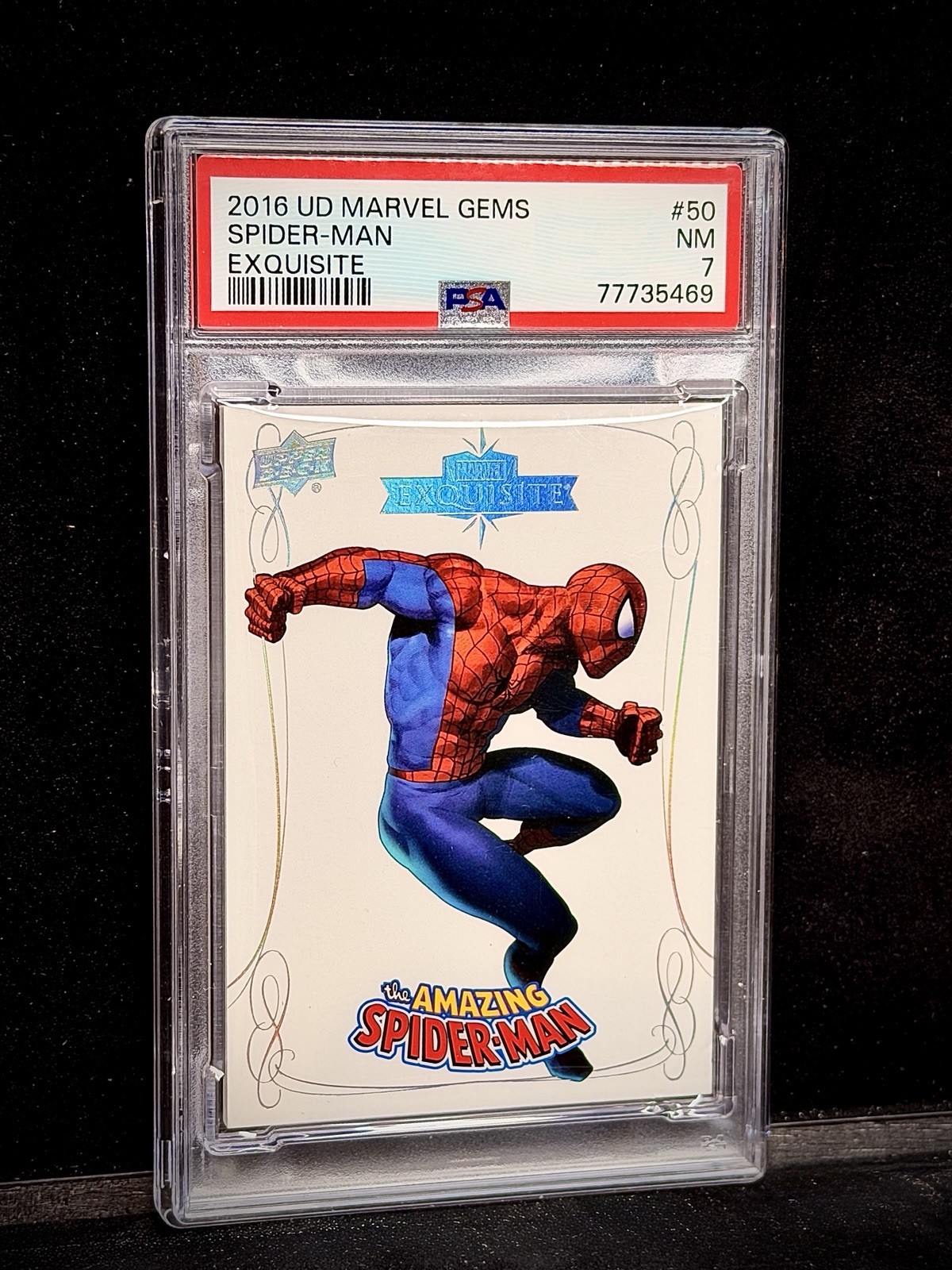 2016 Upper Deck Marvel Gems #50 SPIDER-MAN Exquisite /30 2016 Upper Deck Marvel Gems #50 SPIDER-MAN Exquisite /30