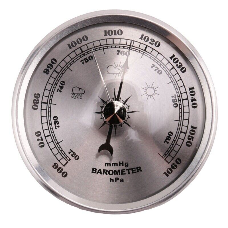 for Home Pressure  Weather Station Metal Wall Hanging Barometer Atmospheric8123