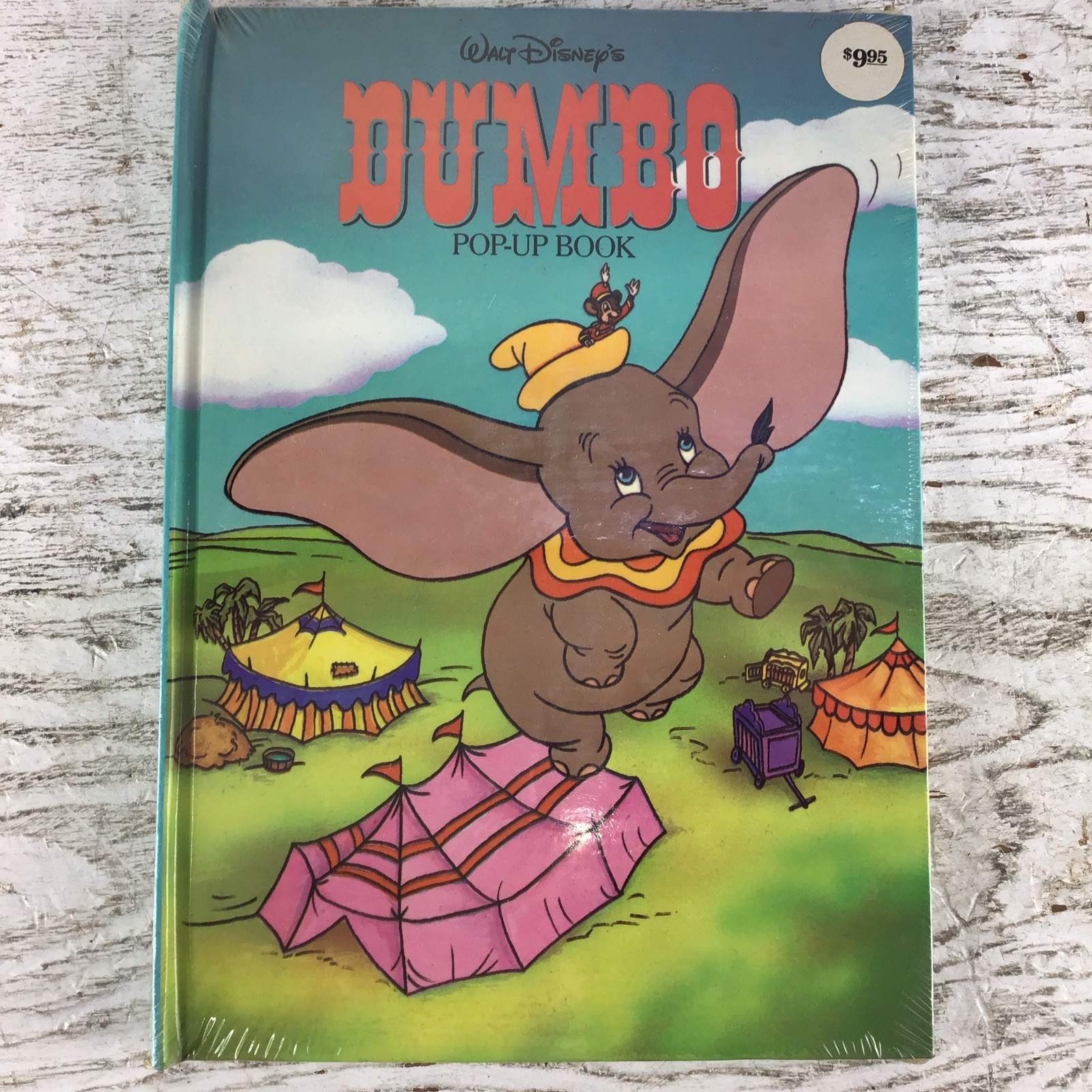 Vintage Walt Disney 1991 Sealed Dumbo Pop-Up Book Vintage Walt Disney 1991 Sealed Dumbo Pop-Up Book