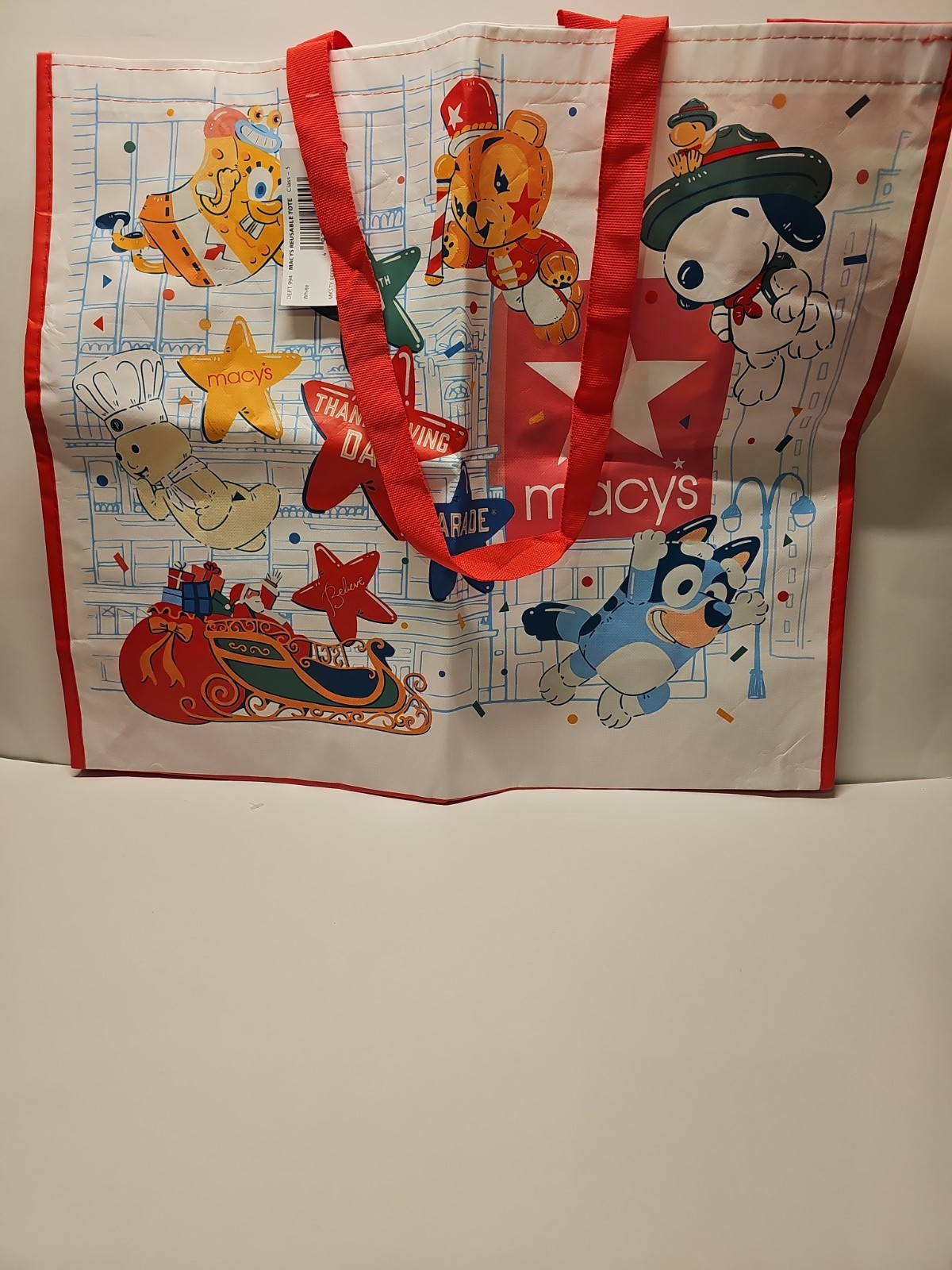 Macy’s Thanksgiving Day 2025 Parade Tote Dual Handle Shopping Bag 21
