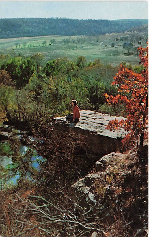 Postcard MO: Kissinger Point, Gasconade River, Ozarks, Waynesville, Missouri Postcard MO: Kissinger Point, Gasconade River, Ozarks, Waynesville, Missouri