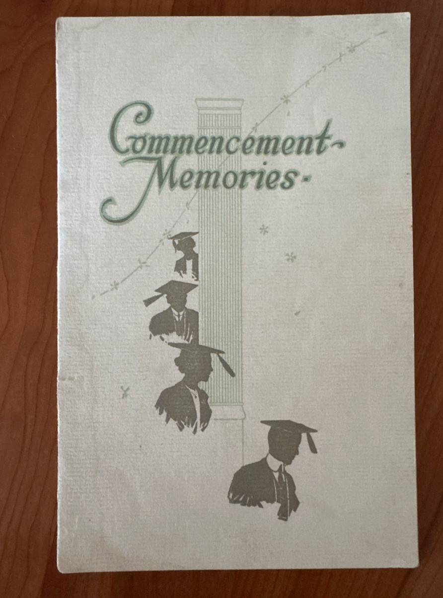 FREE SHIP 1925 Commencement Booklet Catherman's Business School Cumberland, MD FREE SHIP 1925 Commencement Booklet Catherman's Business School Cumberland, MD