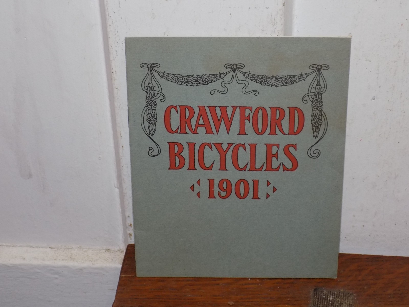 Vintage 1901 Crawford Bicycle Hagerstown, MD Brochure