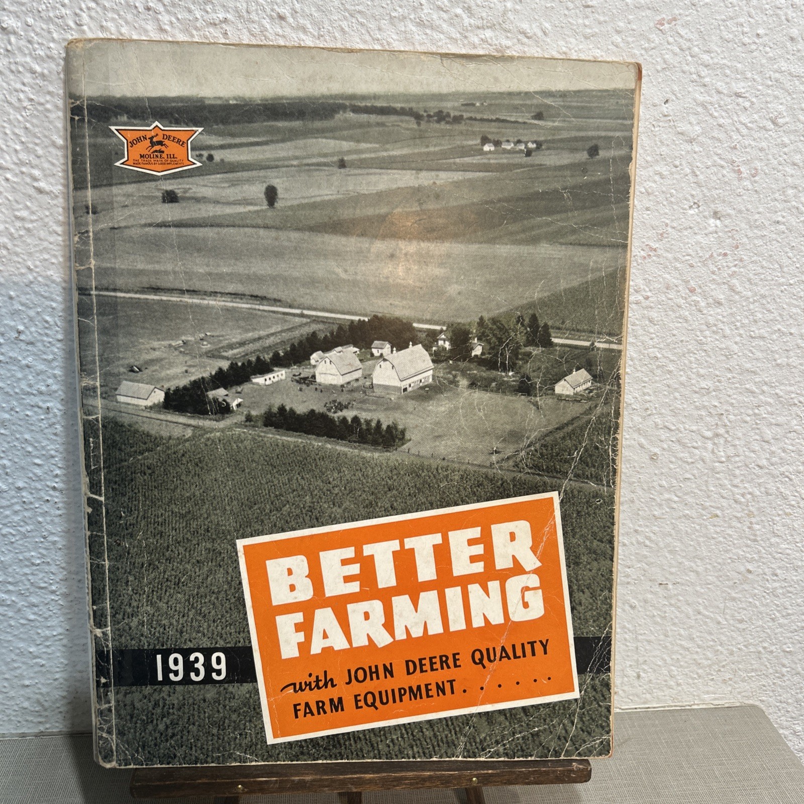 Vintage John Deere BETTER FARMING Catalog for 1939 108 PGS.  