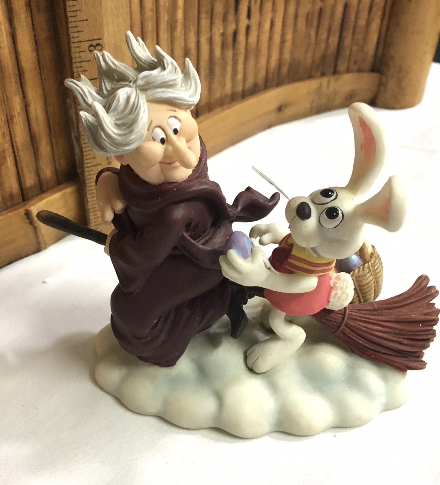Enesco Peter Cottontail w Esmeralda Nobody Thinks to Trick the Tricksters Enesco Peter Cottontail w Esmeralda Nobody Thinks to Trick the Tricksters