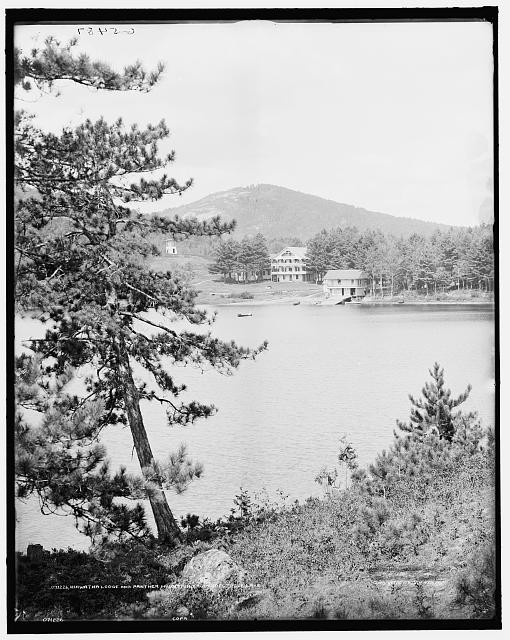 Photo:Hiawatha Lodge,Panther Mountain,Spectacle Lake,Ponds,Mountains,New