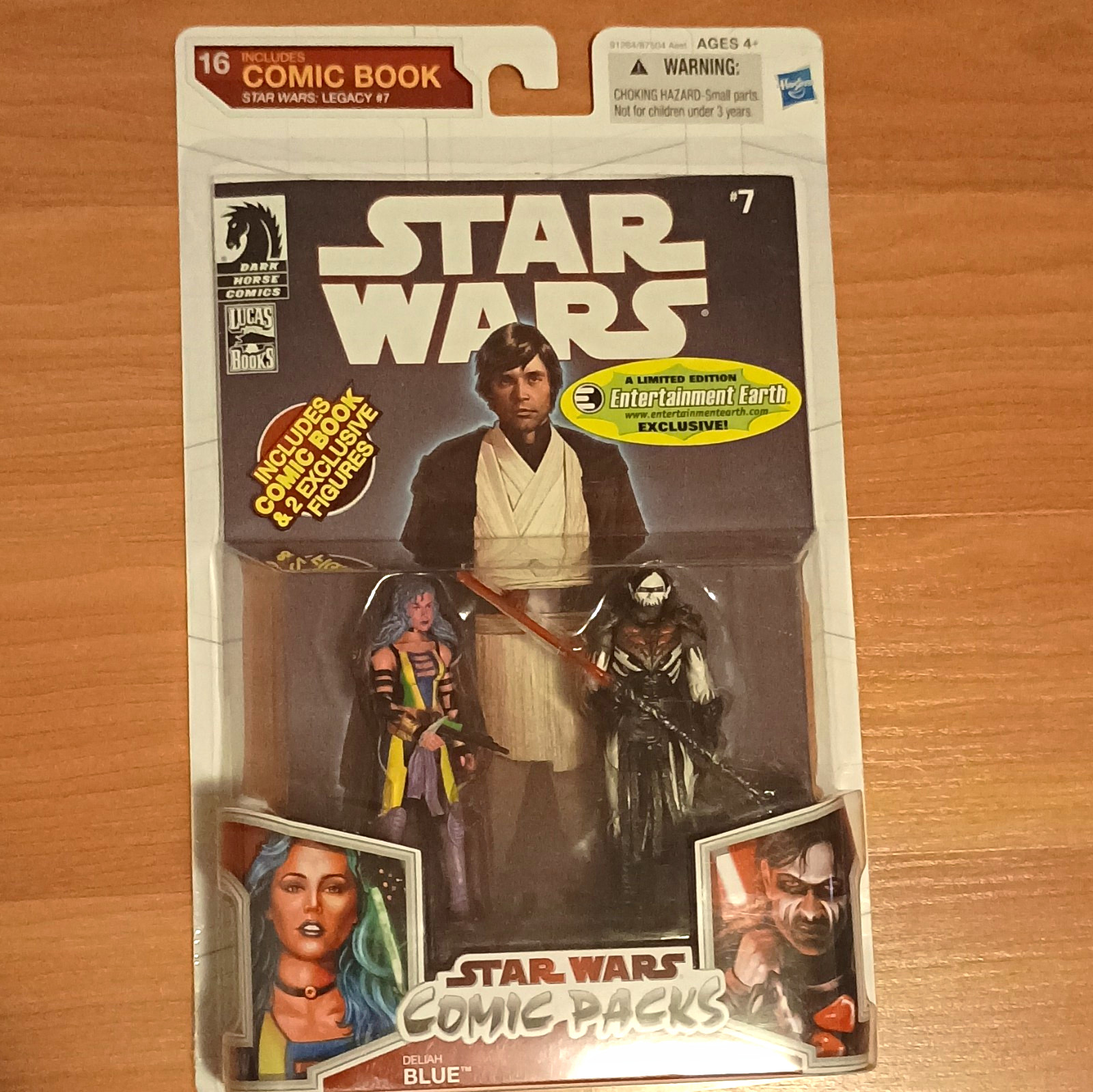 Hasbro Star Wars Comic Packs Darth Nihl Entertainment Earth Exclusive Legacy