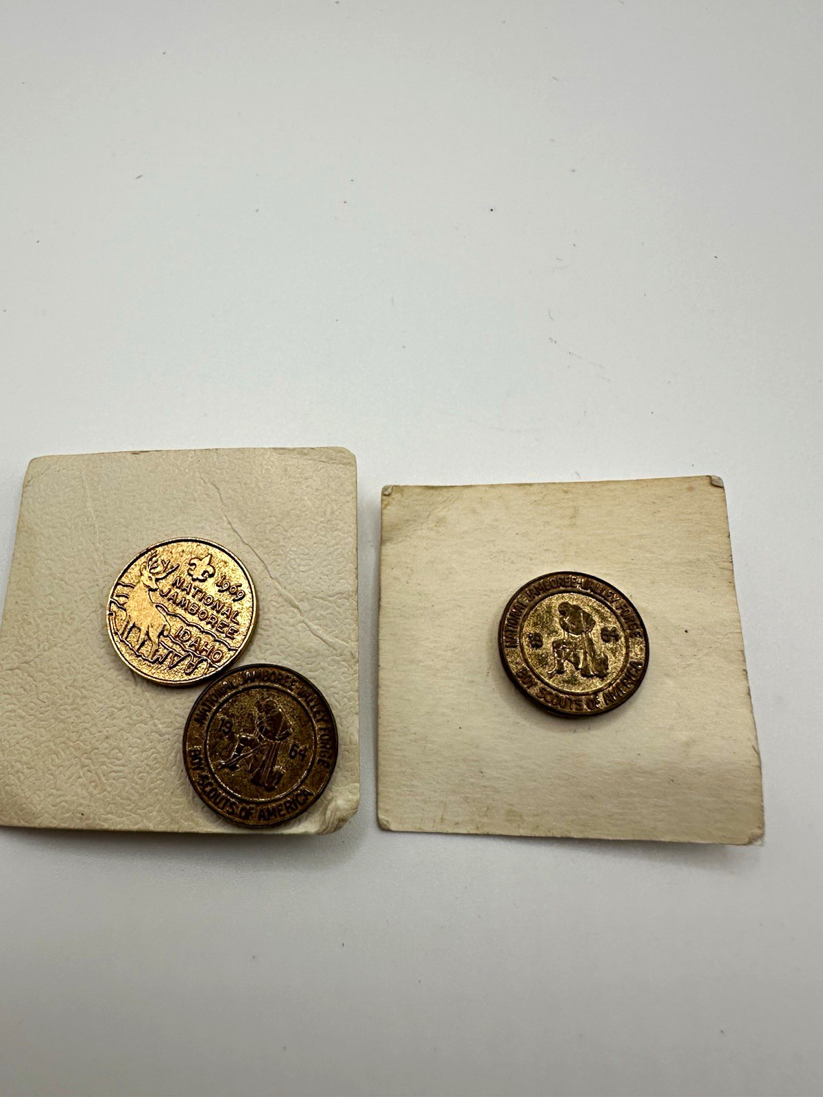 Vintage BSA National Jamboree 1964 Valley Forge 1969 Idaho Scout Pins Lot of 3 Vintage BSA National Jamboree 1964 Valley Forge 1969 Idaho Scout Pins Lot of 3