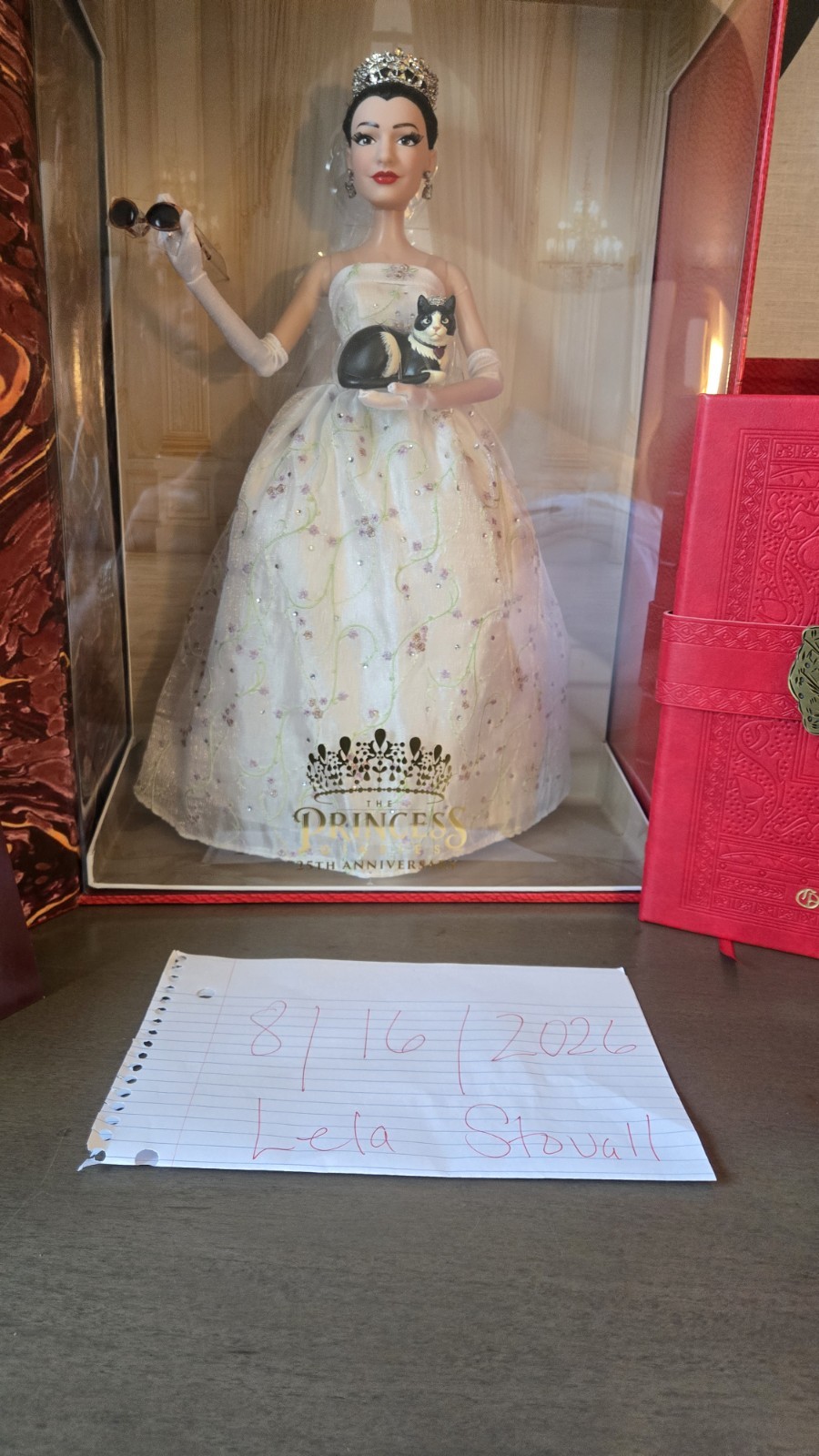 2026 Disney D23 Exclusive Princess Diaries 25th Mia LE Doll