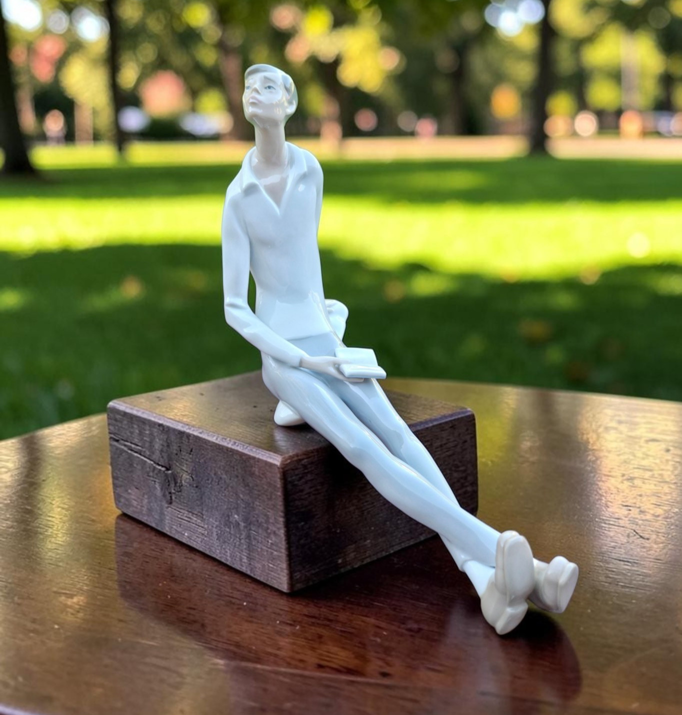 Rare 1969 Lladro Estudiante Student Sculptor Fulgencio Garcia Retired 1972