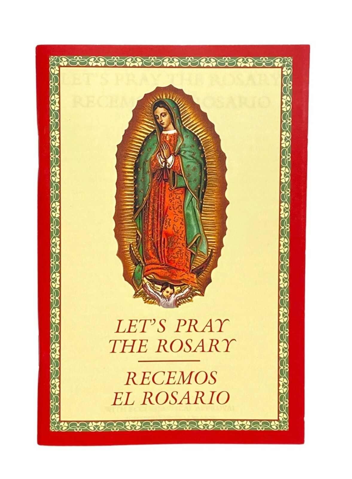 Let's Pray The Rosary Recemos El Rosario English and Spanish Libro Prayer Book 