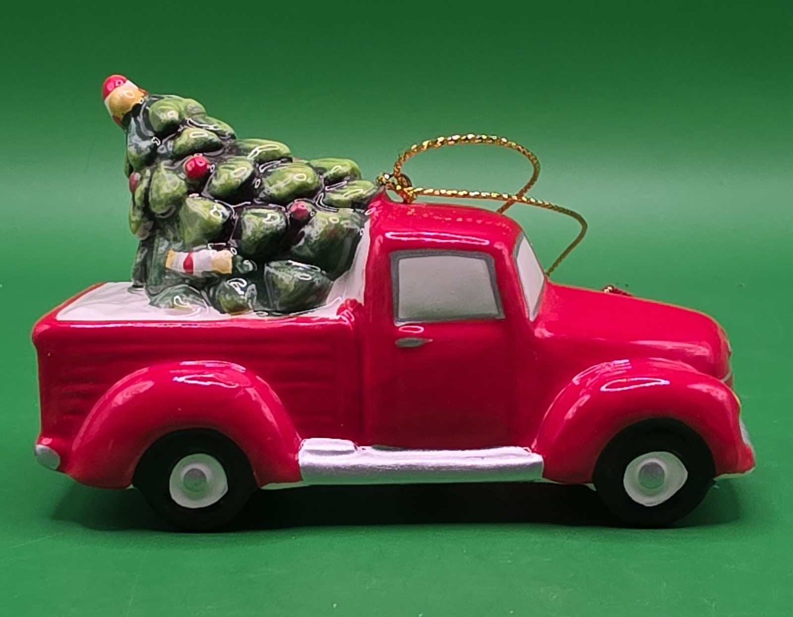 Spode Red Truck Ornament \ Spode Red Truck Ornament \