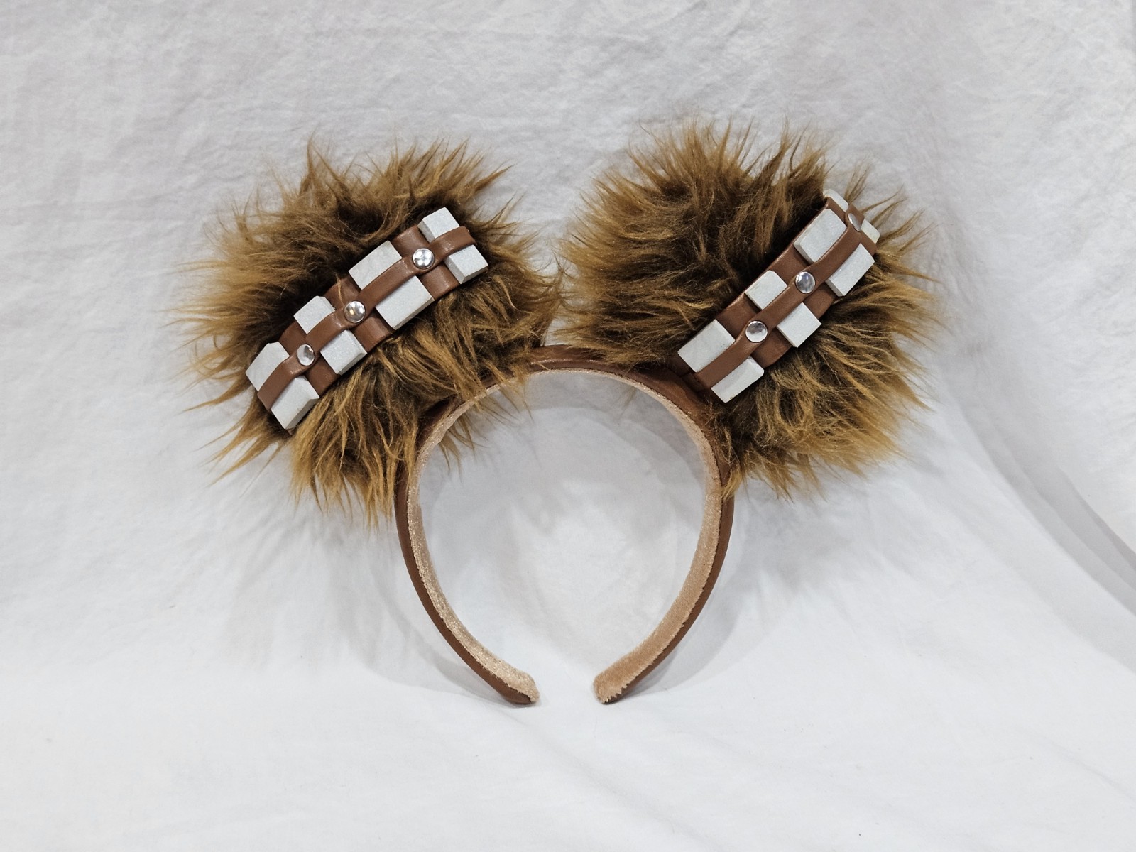 Disney Parks Star Wars Chewbacca Wookiee Mickey Ears Headband