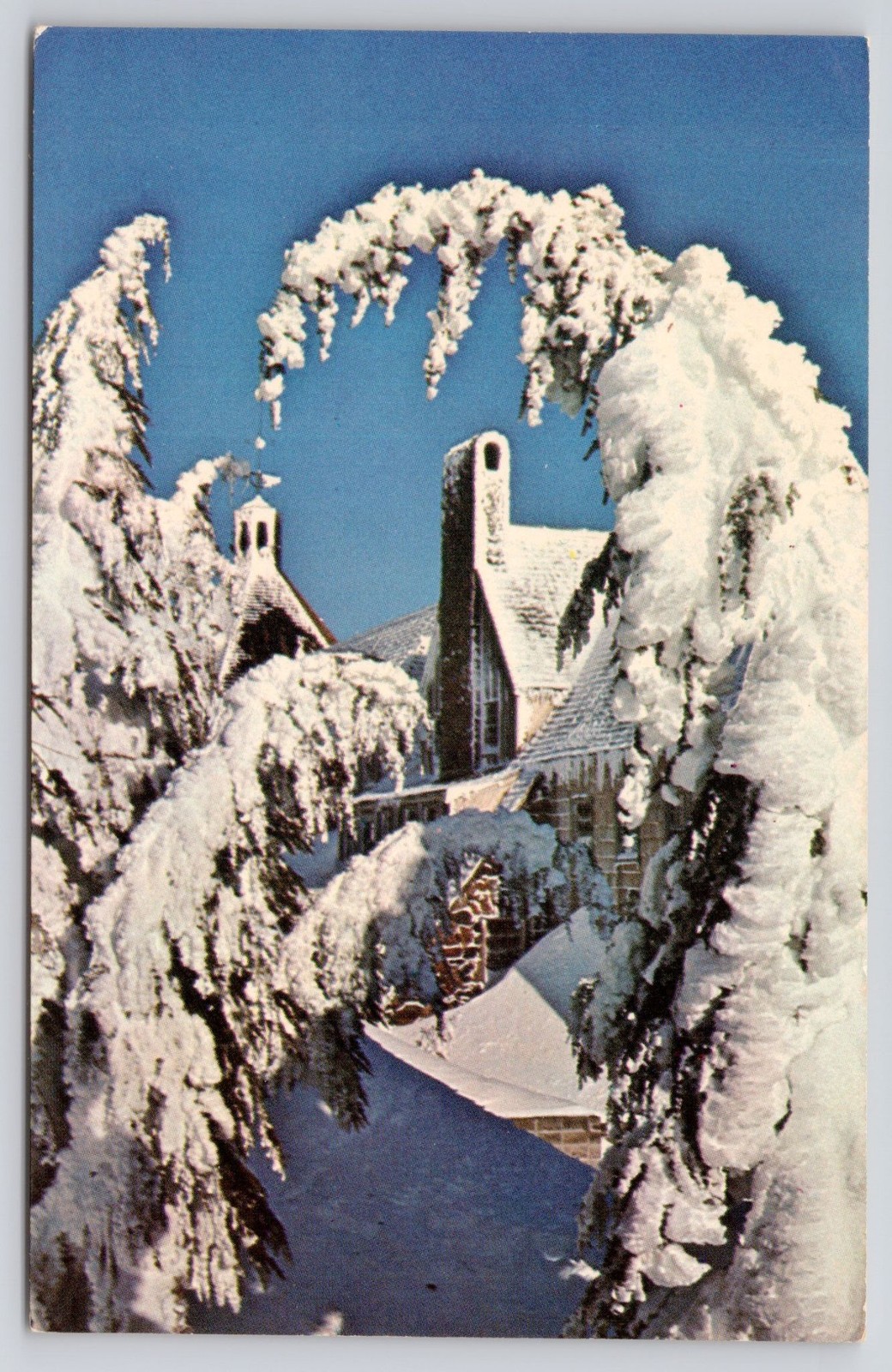 Smith-Western Timberline Lodge Oregon Postcard K-2314 Mt. Hood Plastichrome Smith-Western Timberline Lodge Oregon Postcard K-2314 Mt. Hood Plastichrome