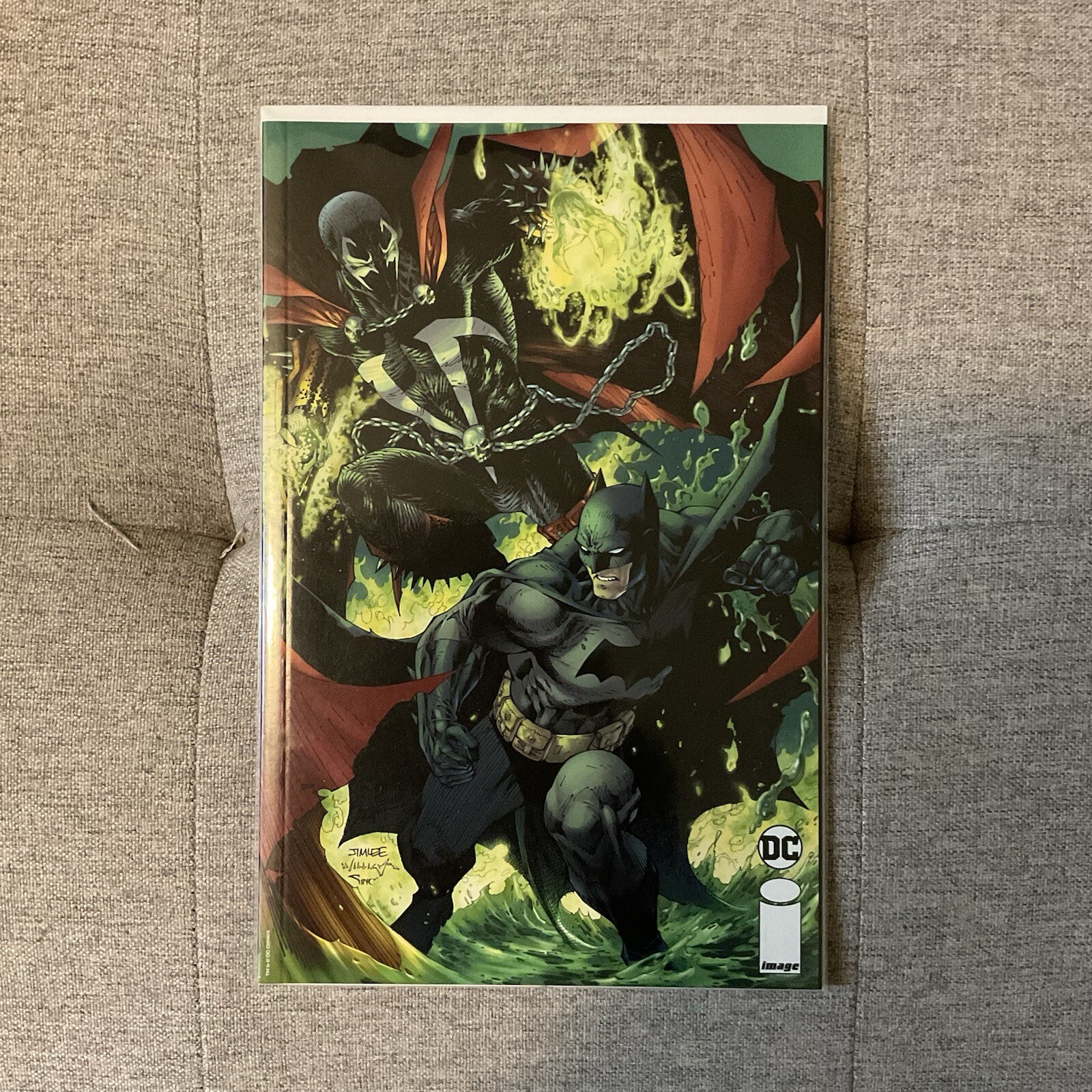 DC Batman/Spawn:  One Shot Special. Jim Lee Variant And Brett Booth Variant