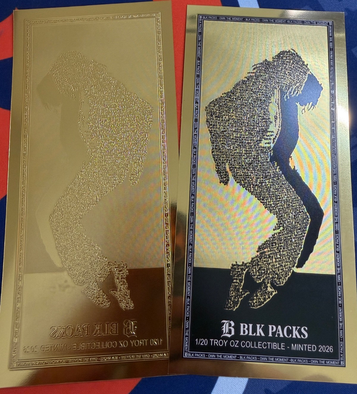 1 X GoldBack Leaf Foil Note 1/20 Troy Oz. Michael Jackson Collectible + Digital 1 X GoldBack Leaf Foil Note 1/20 Troy Oz. Michael Jackson Collectible + Digital