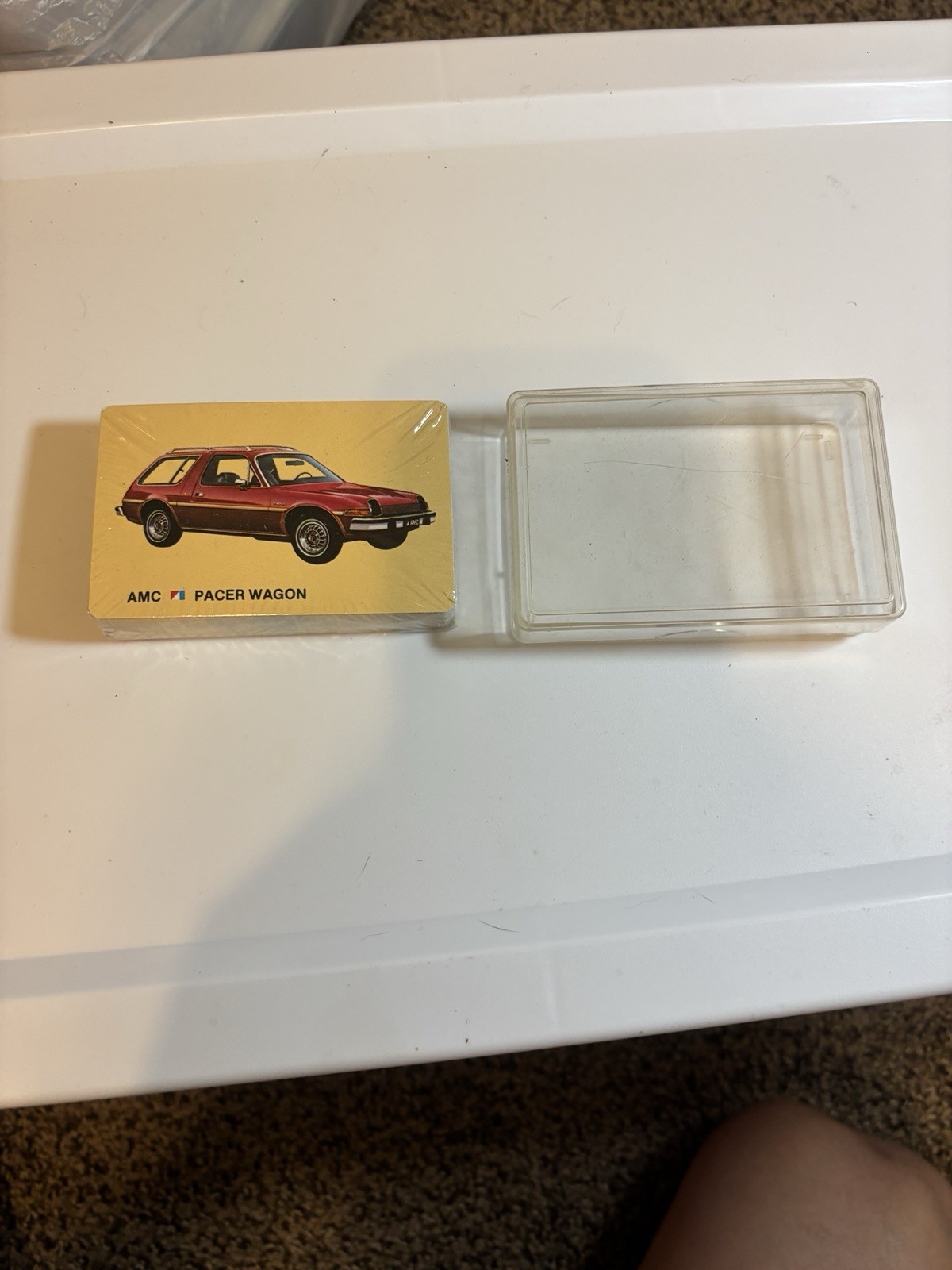 Vintage Sealed AMC Pacer Wagon Playing Cards Deck American Air Dealer Promo