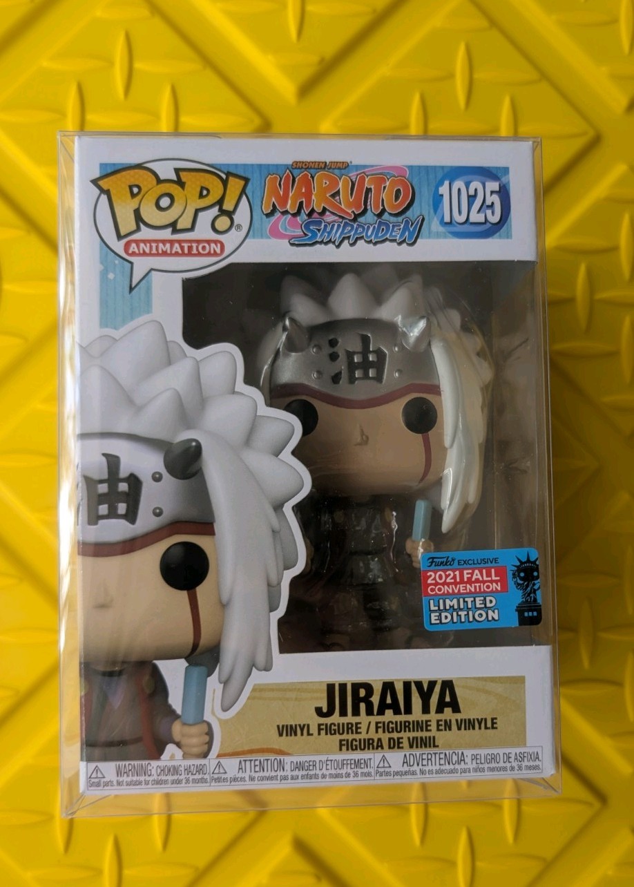 Funko Pop Animation: Naruto Jiraya #1025 Fall Convention 2021 Shared Exclusive