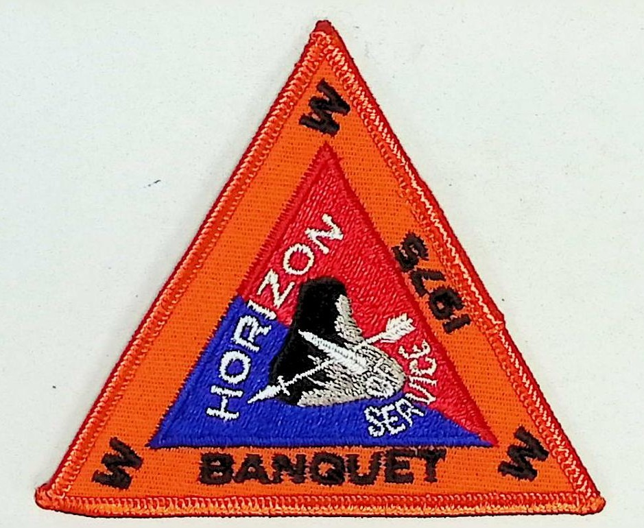 Amangamek-Wipit Lodge 470 National Capital Area MD 1975 Banquet Patch ORG Bdr