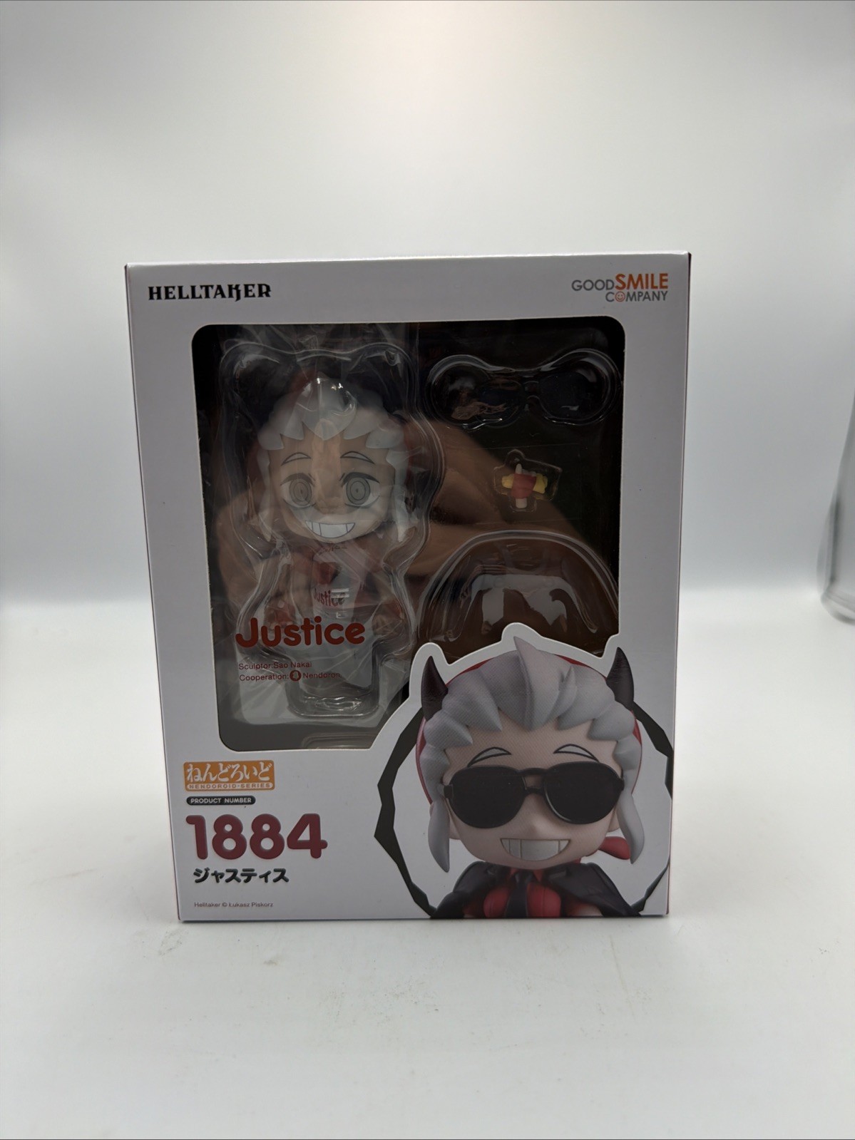Helltaker figure justice Nendoroid 1884 Good Smile Company Brand New Sealed Helltaker figure justice Nendoroid 1884 Good Smile Company Brand New Sealed