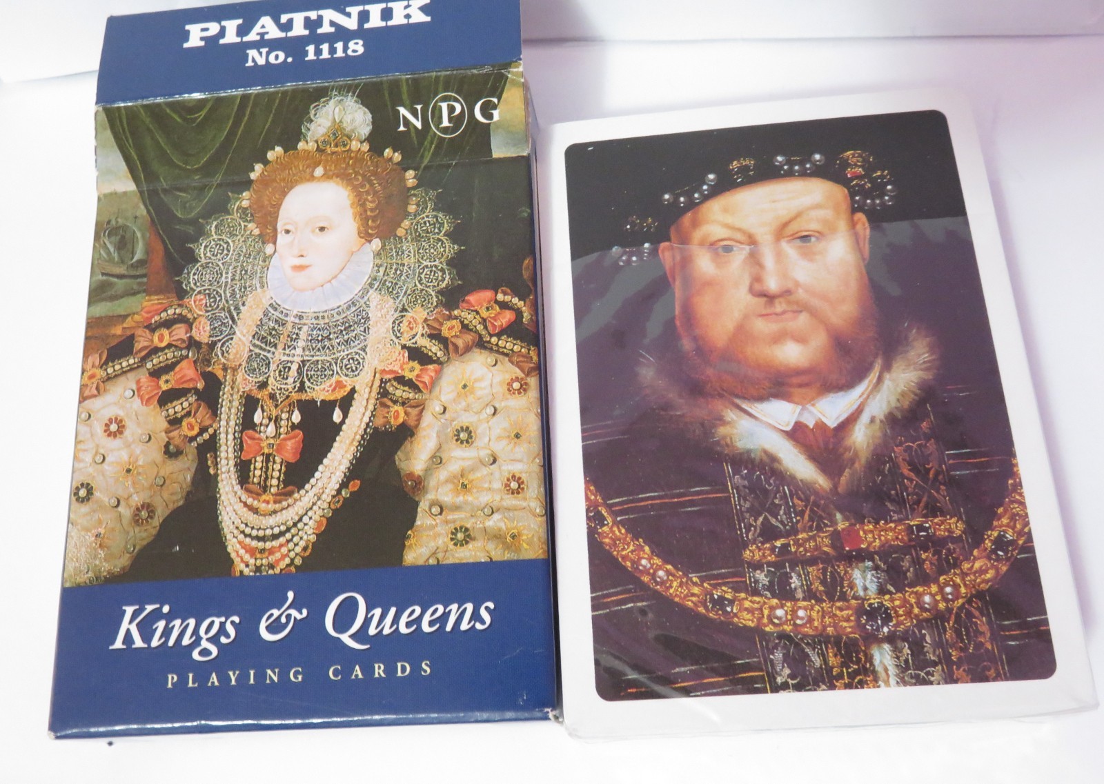 VINTAGE 1998 NPG KINGS & QUEENS PLAYING CARDS PIATNIK VIENNA VINTAGE 1998 NPG KINGS & QUEENS PLAYING CARDS PIATNIK VIENNA