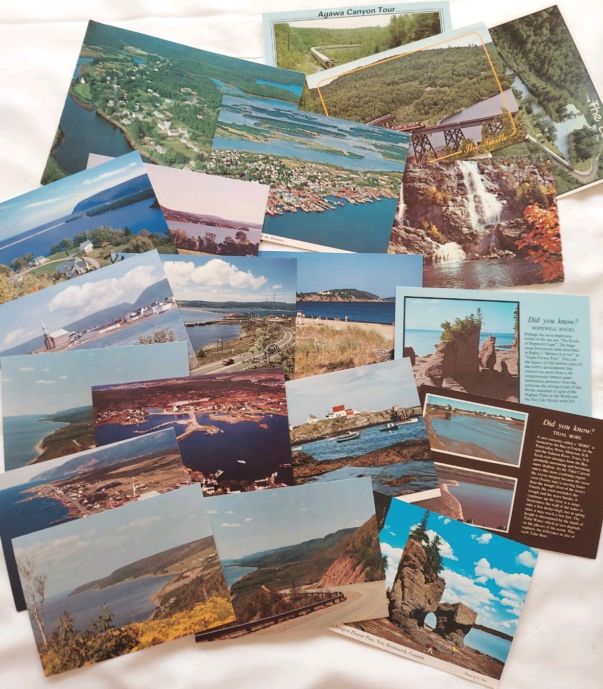 Vintage Coastal Scenic Postcard Lot of 20 Coastal Canada--Nova Scotia, Unposted Vintage Coastal Scenic Postcard Lot of 20 Coastal Canada--Nova Scotia, Unposted