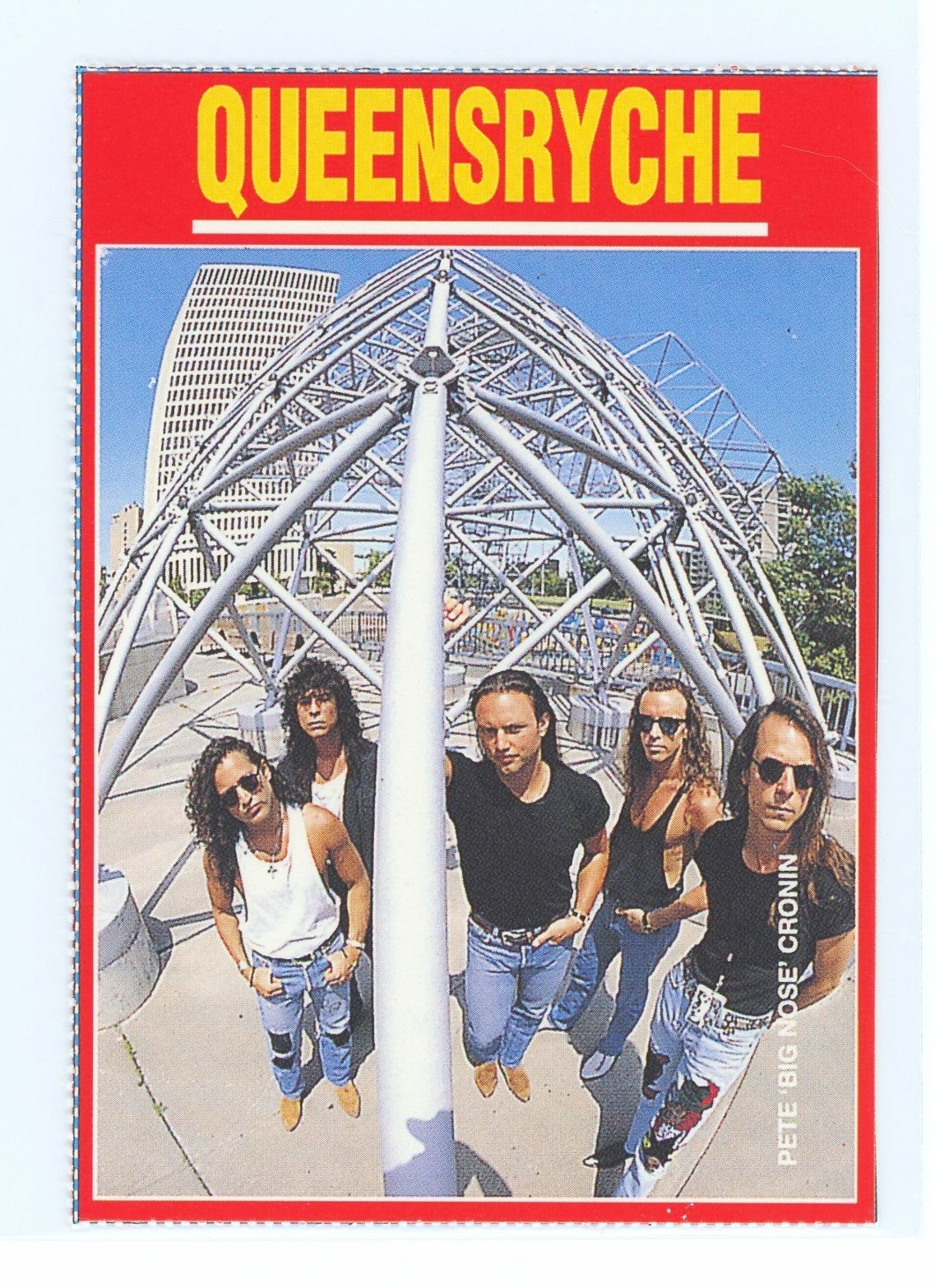 SUPER RARE 1992 RAW Magazine Queensryche