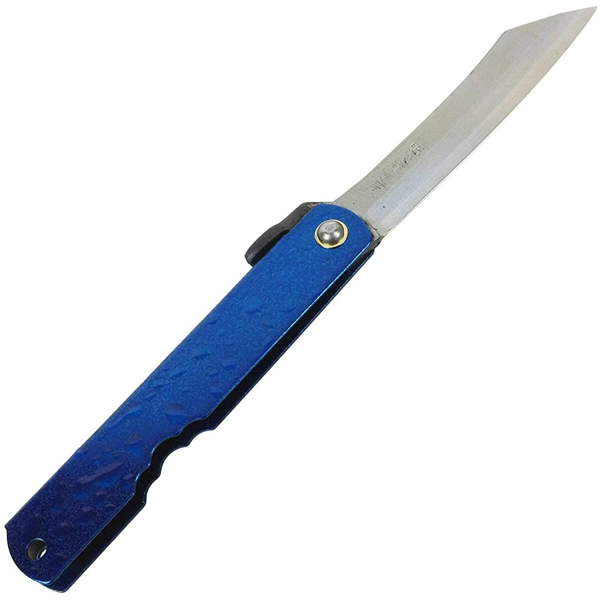 Higonokami Yasuki Steel 75mm Water splash blue From Japan