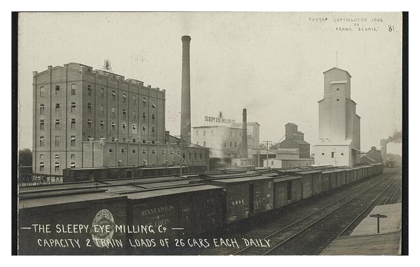 Sleepy Eye Minnesota Milling Co. Standard Postcard